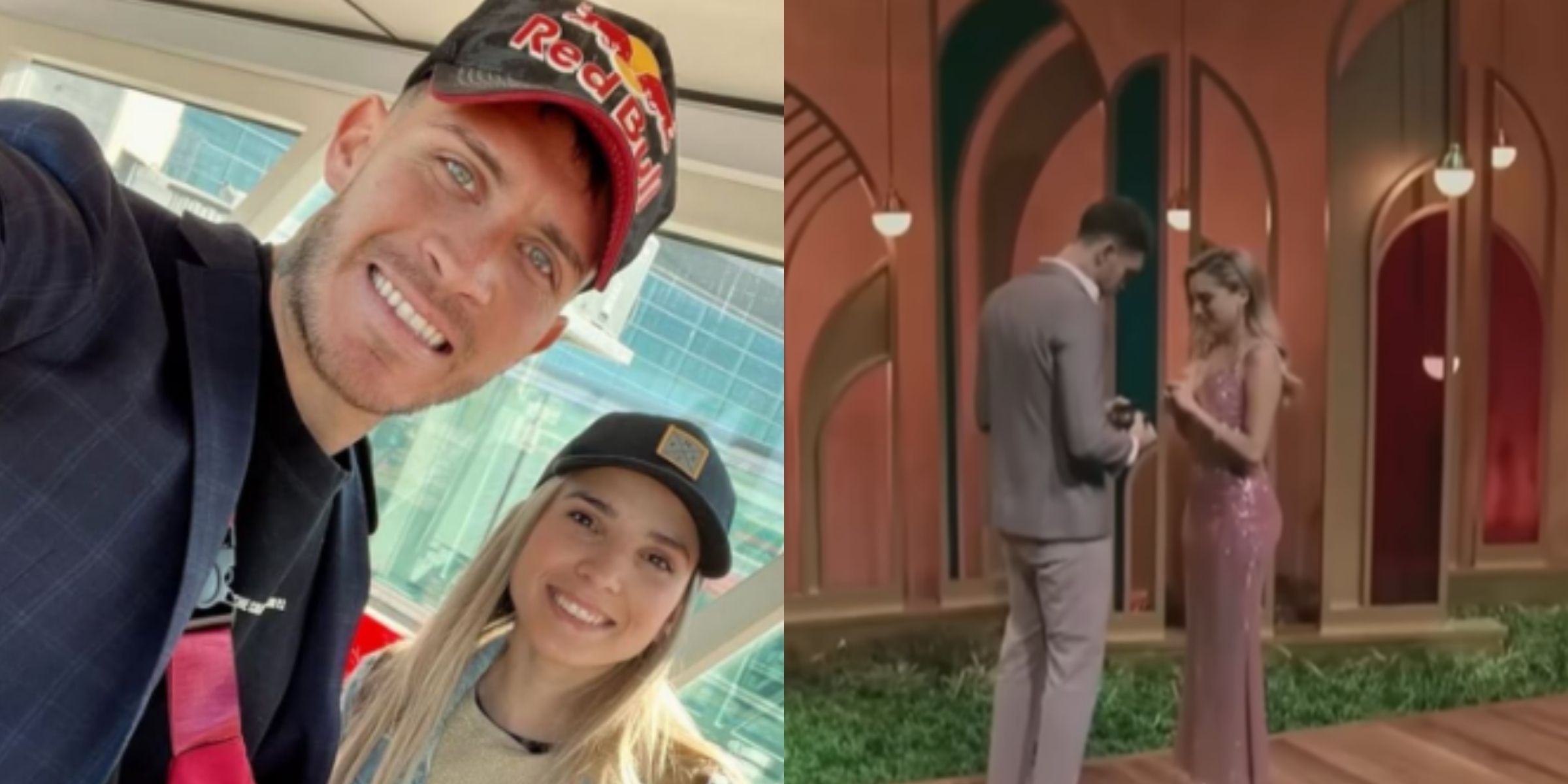 Santiago Martínez y Emily Ceco | Fuente: instagram/clarincom | Youtube/Telenoche y eltrece