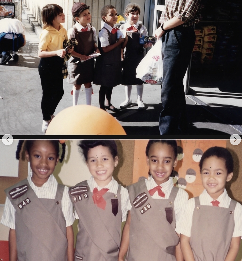 Un retroceso de la celebridad de un post fechado el 8 de abril de 2025. | Fuente: Instagram/meghan