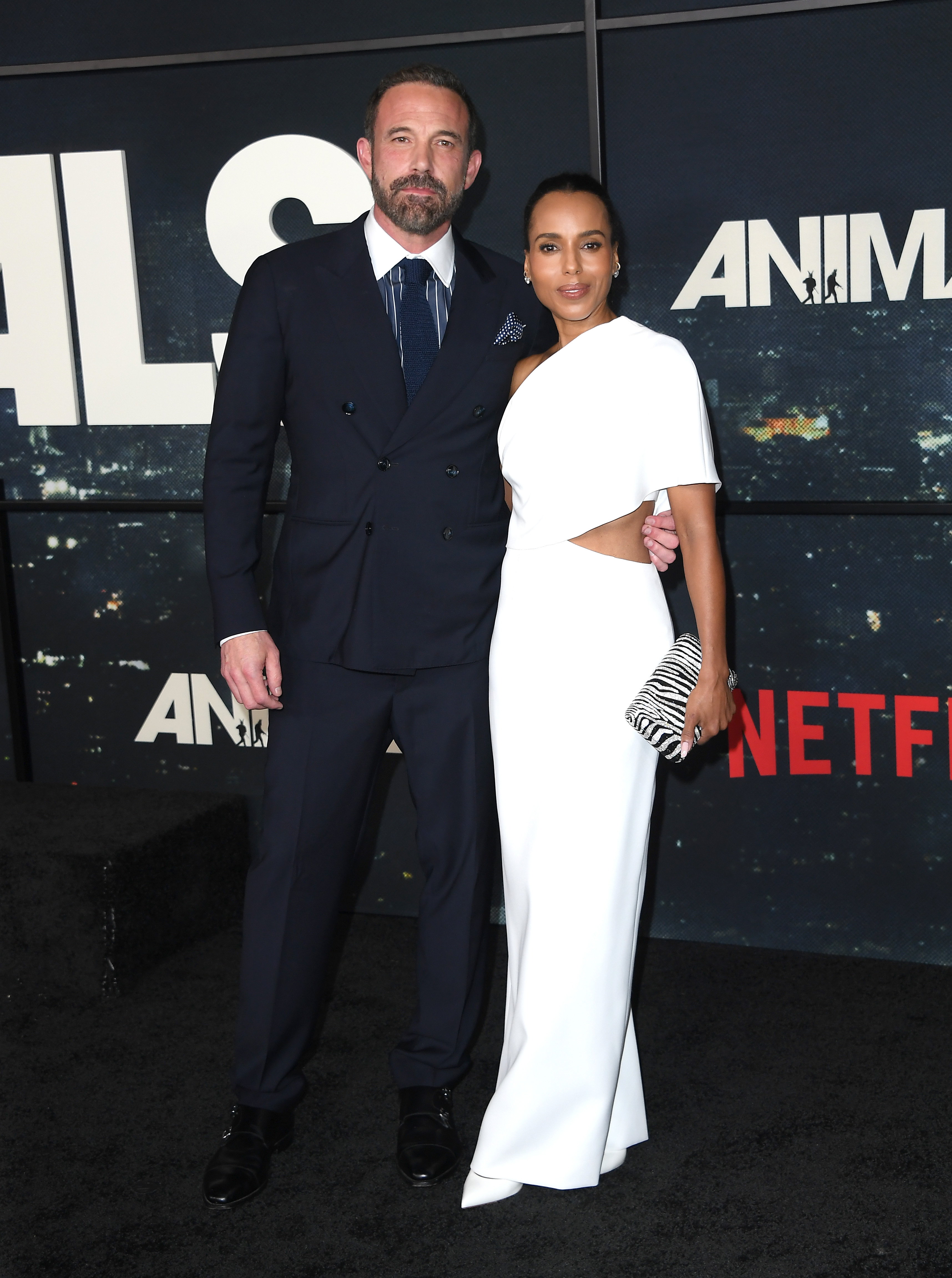 Ben Affleck y Kerry Washington llegan al estreno de "Animals" en el Westwood Village Theater el 1 de octubre de 2026 | Fuente: Getty Images