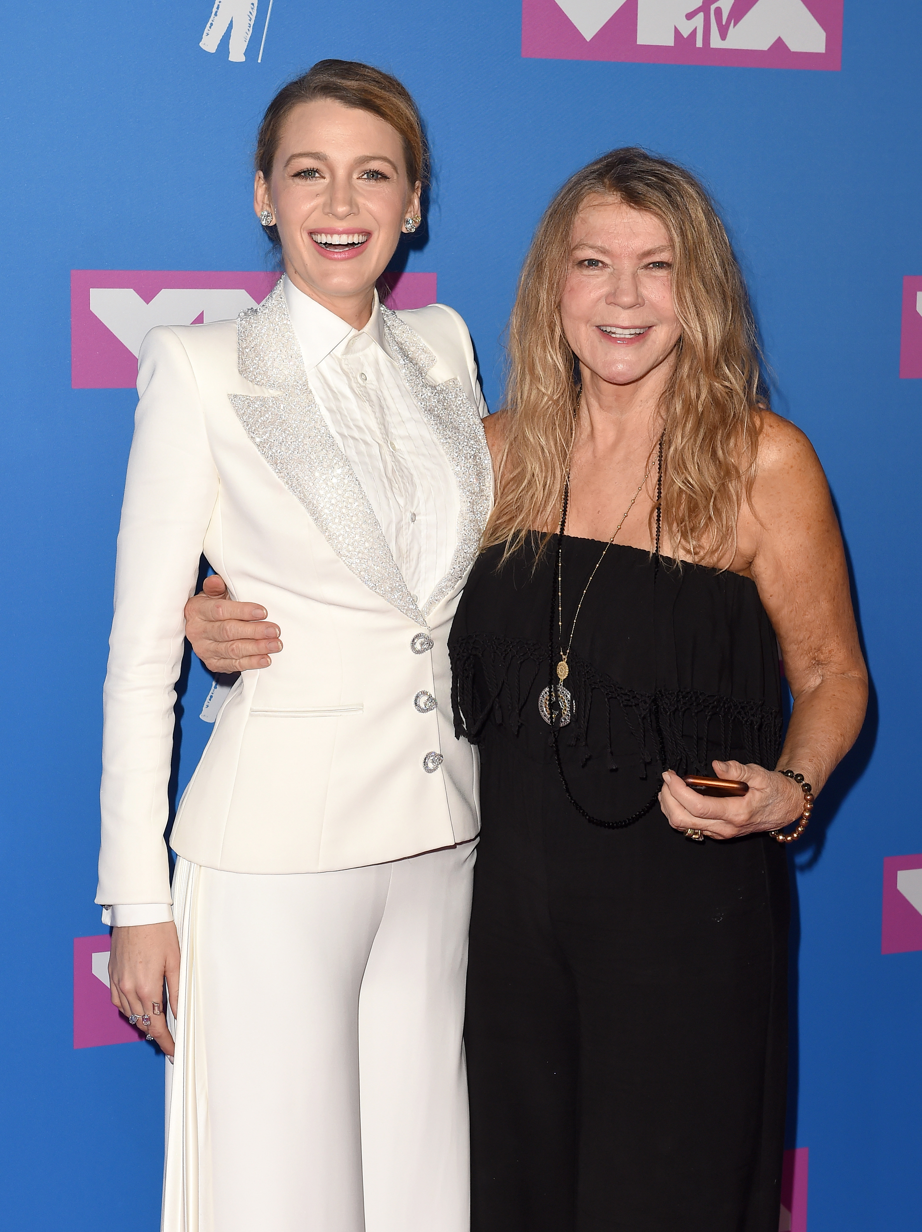 Blake y Elaine Lively asisten a los MTV Video Music Awards en Nueva York, el 20 de agosto de 2018 | Fuente: Getty Images