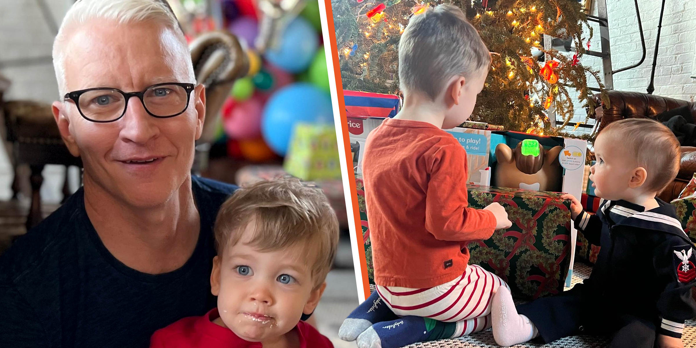 Anderson Cooper | Hijos de Anderson Cooper | Foto: Instagram/andersoncooper