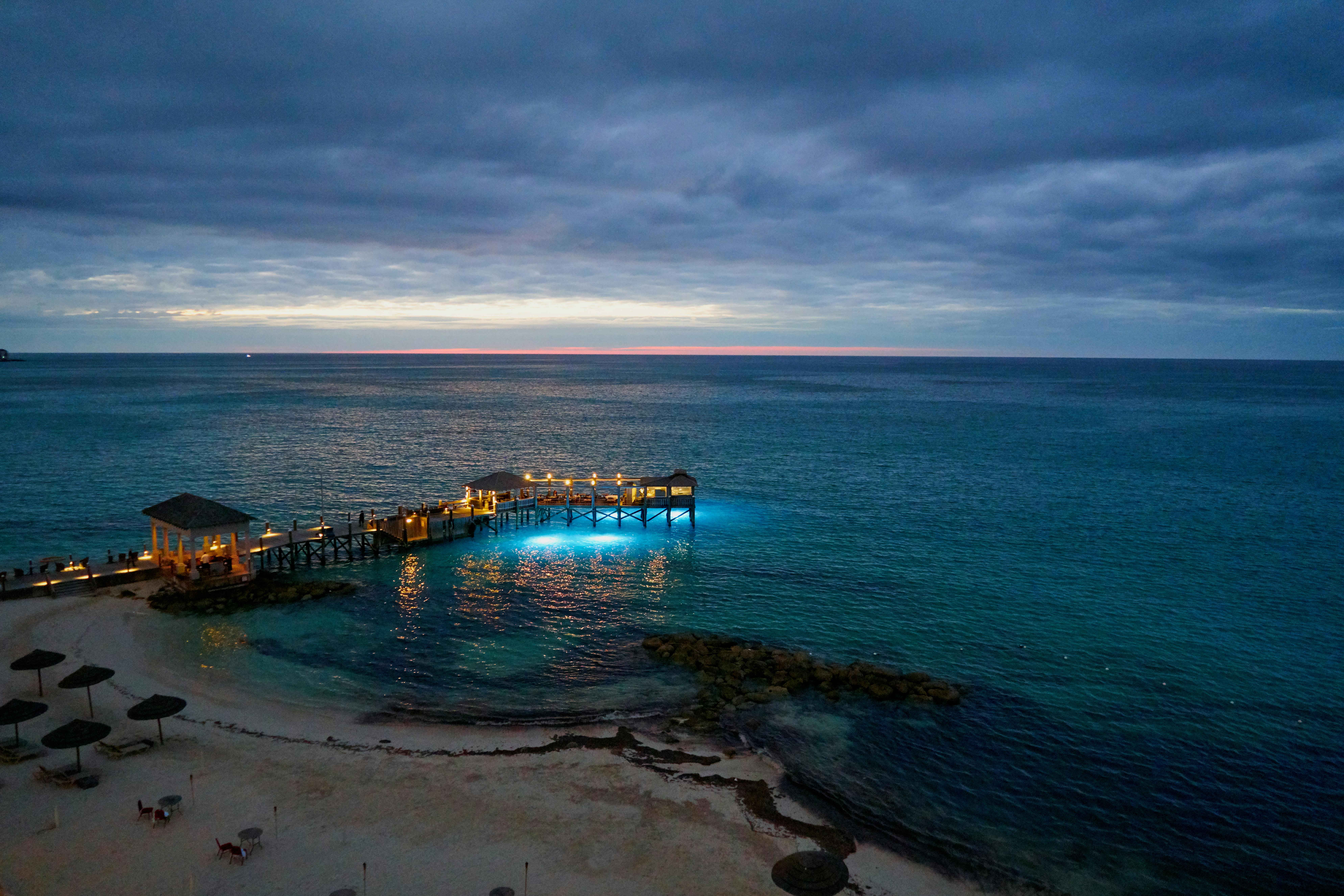 Una vista de las costas de las Bahamas | Fuente: Pexels