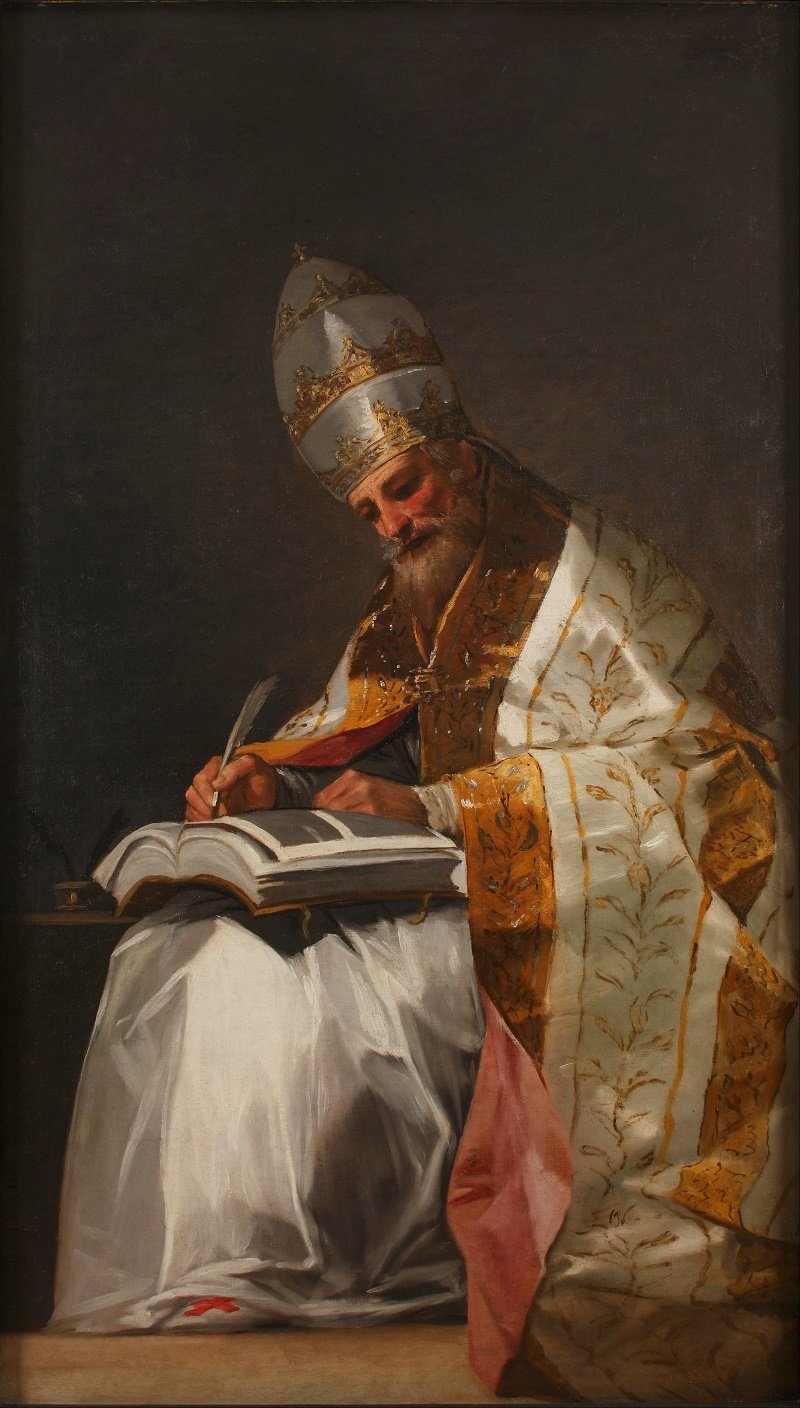San Gregorio fue el sexagésimo cuarto papa y uno de los padres de la iglesia latina.| Fuente: Wikipedia 