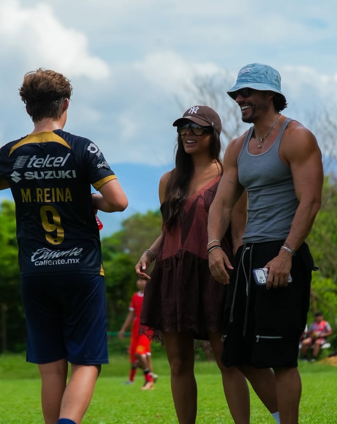 Mateo, el hijo de Galilea Montijo conversa con su madre y con Isaac Moreno | Fuente: Instagram/galileamontijo