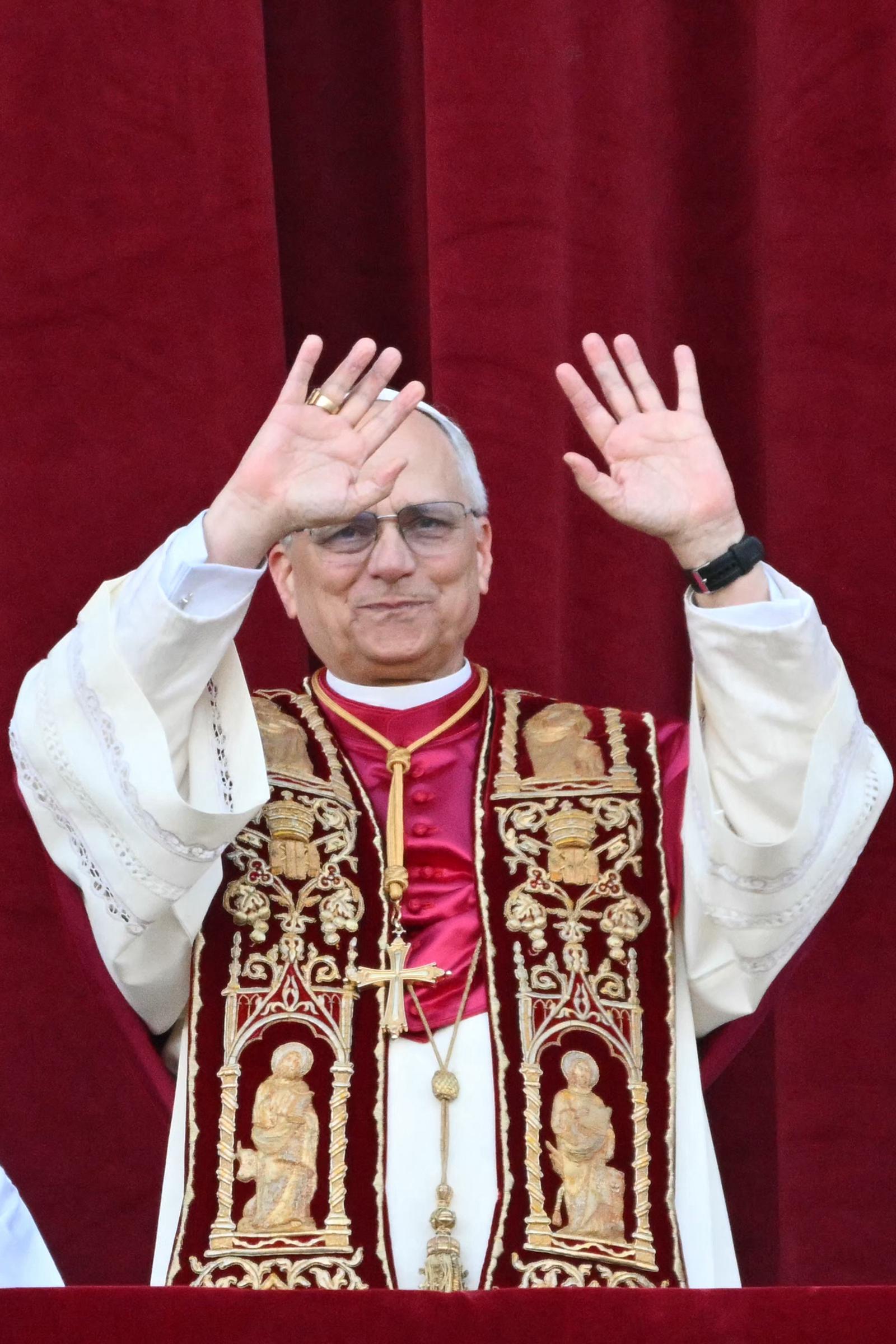 El recién elegido papa León XIV, Robert Francis Prevost / Fuente: Getty Images