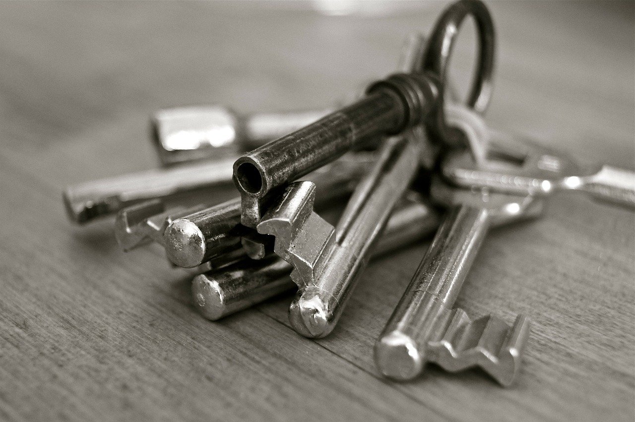 Manojo de llaves. | Foto: Pixabay