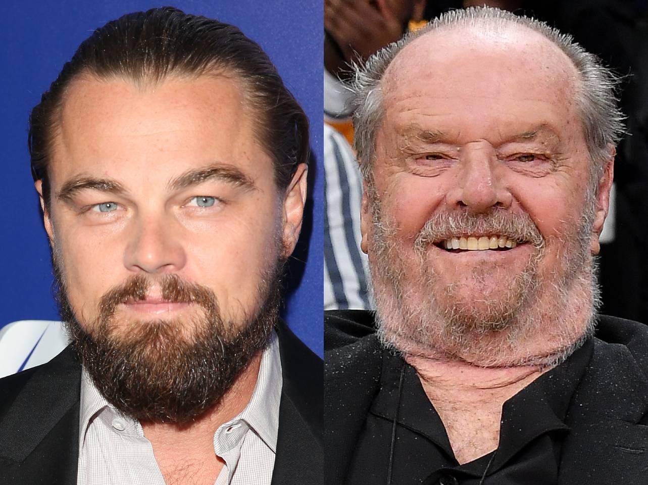 Leonardo DiCaprio contra Jack Nicholson | Fuente: Getty Images