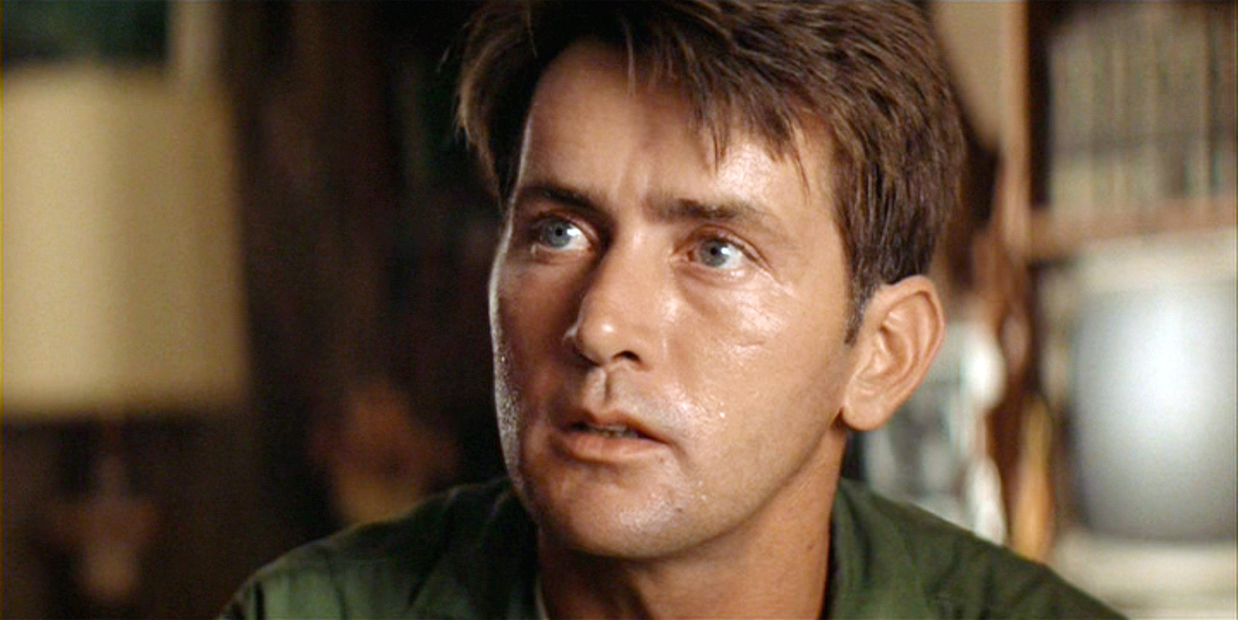 Martin Sheen como el Capitán Benjamin L. Willard en la filmación de "Apocalypse Now" en 1979. | Foto: Getty Images