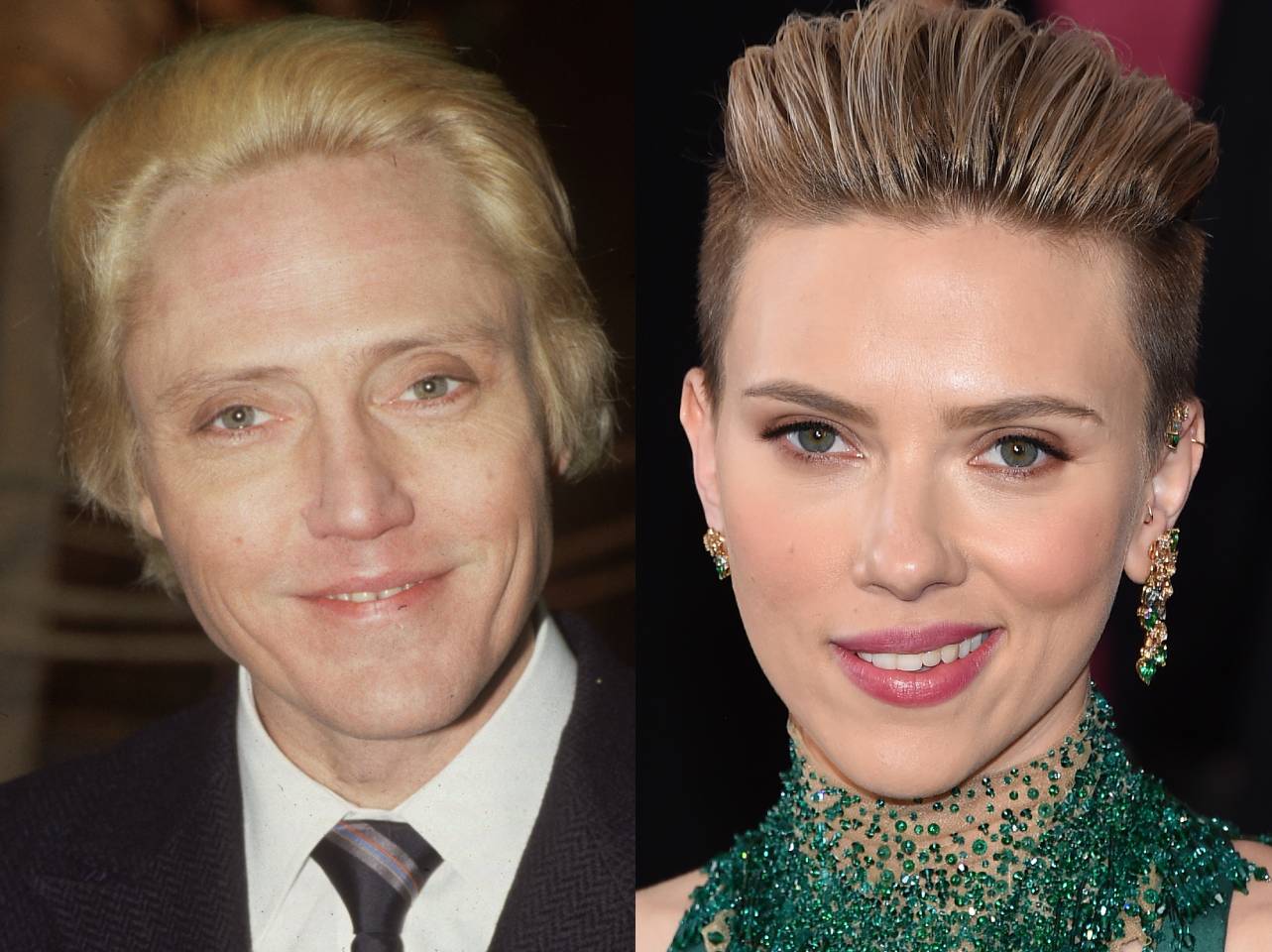 Christopher Walken contra Scarlett Johansson | Fuente: Getty Images