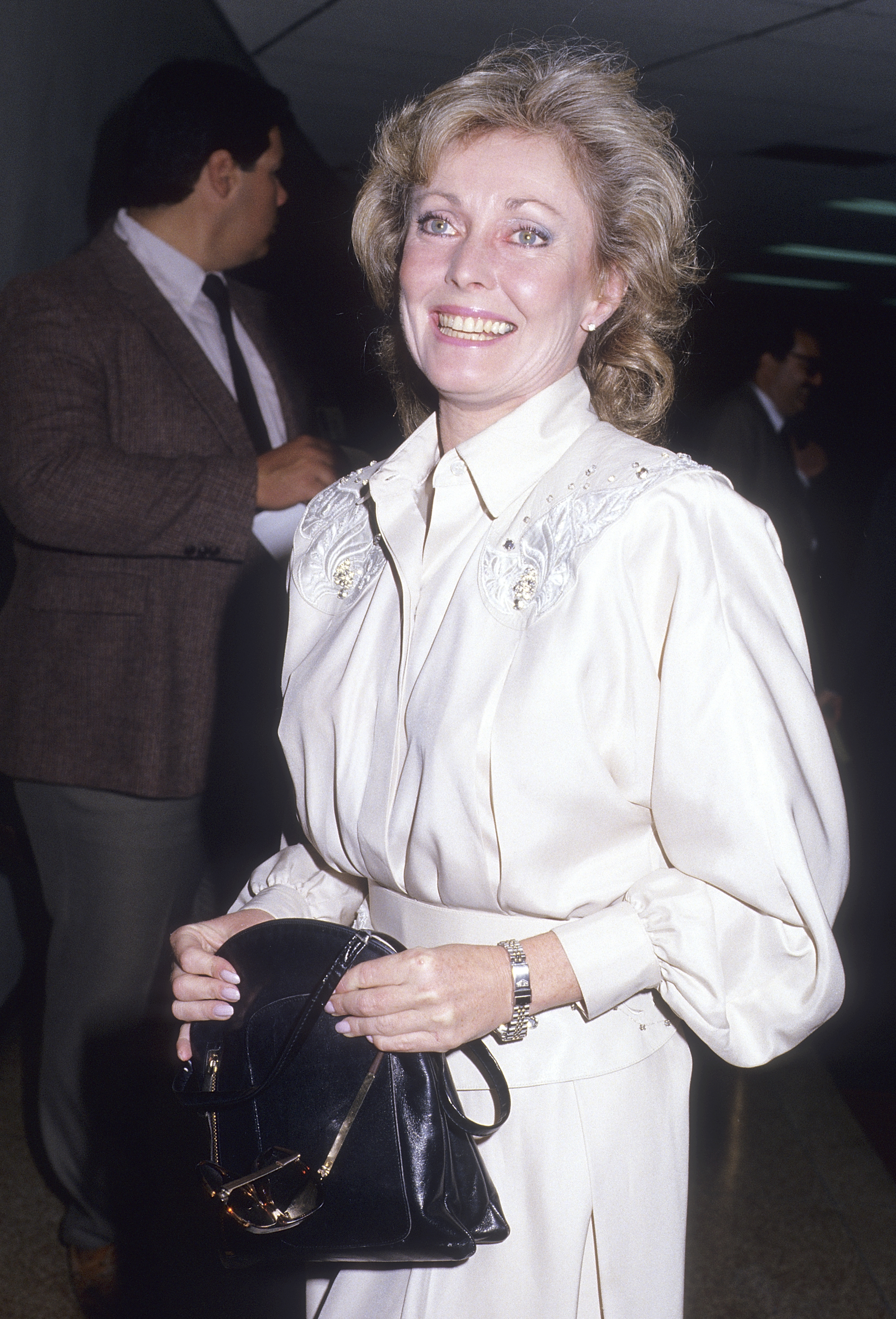 Judith McConnell asiste a la Fiesta de Afiliados de Televisión de la NBC en Century City, California, el 2 de junio de 1987. | Fuente: Getty Images