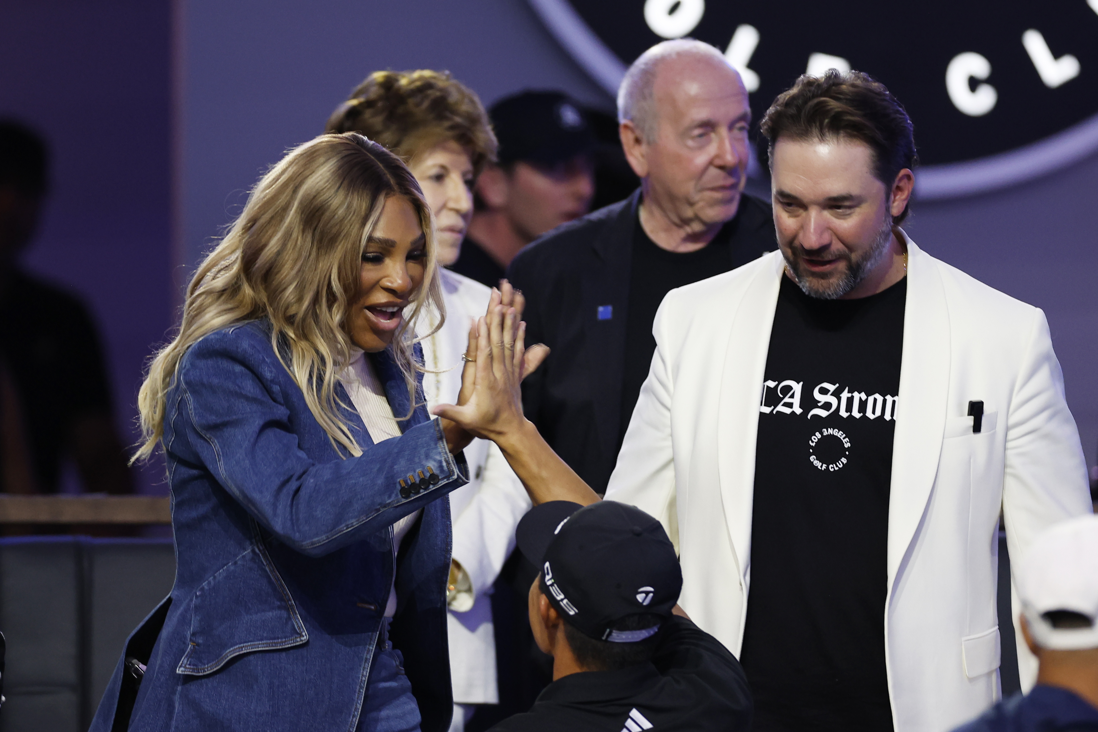 Serena Williams y Alexis Ohanian el 14 de enero de 2025 | Fuente: Getty Images