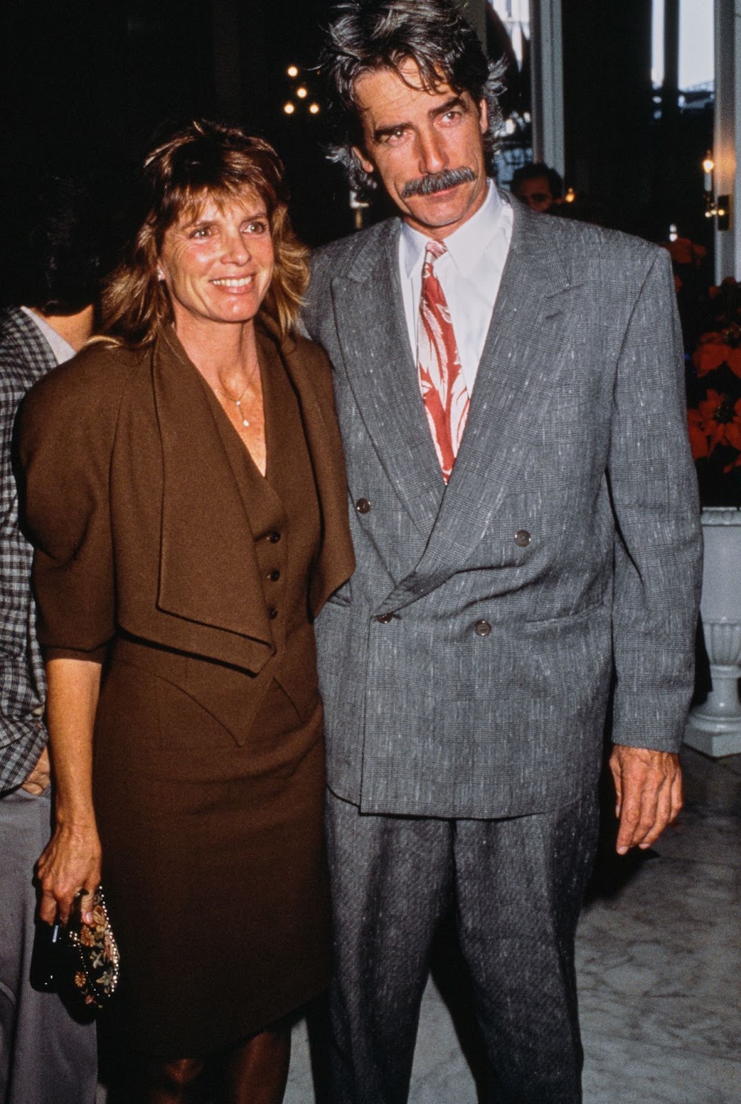 Katharine Ross y Sam Elliott en los 48º Premios Anuales de la Manzana Dorada del Club de Prensa de Mujeres de Hollywood, el 11 de diciembre de 1988, en Beverly Hills, California. | Fuente: Getty Images