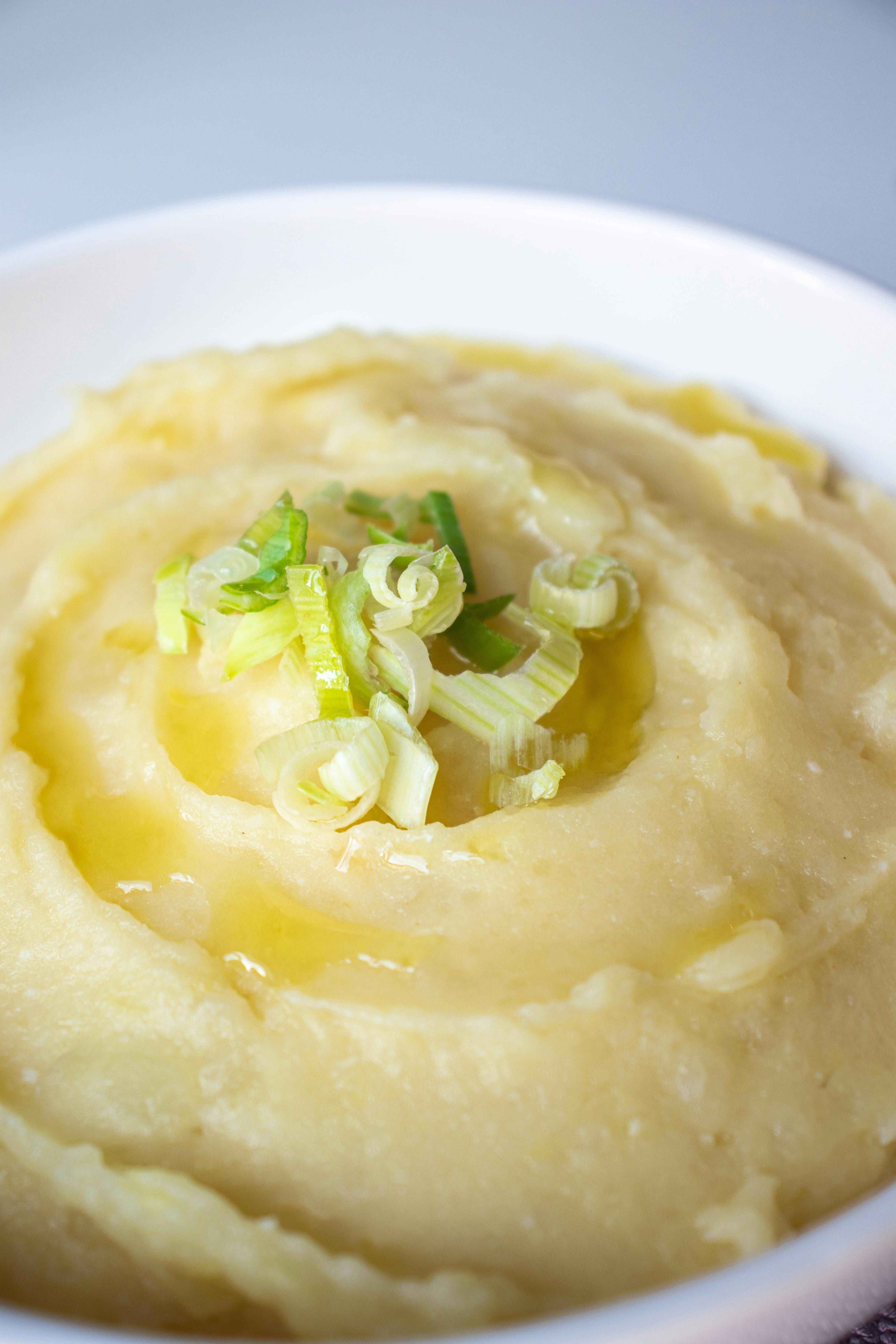 Un bol de puré de patatas | Fuente: Pexels