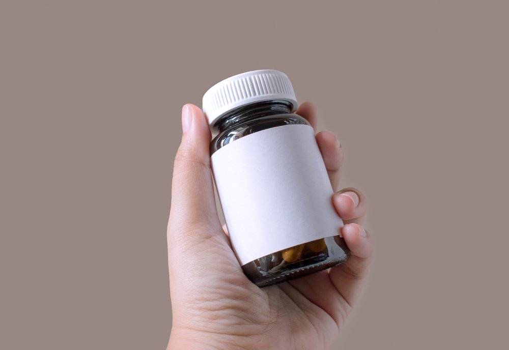 Frasco de medicamento. | Foto: Shutterstock