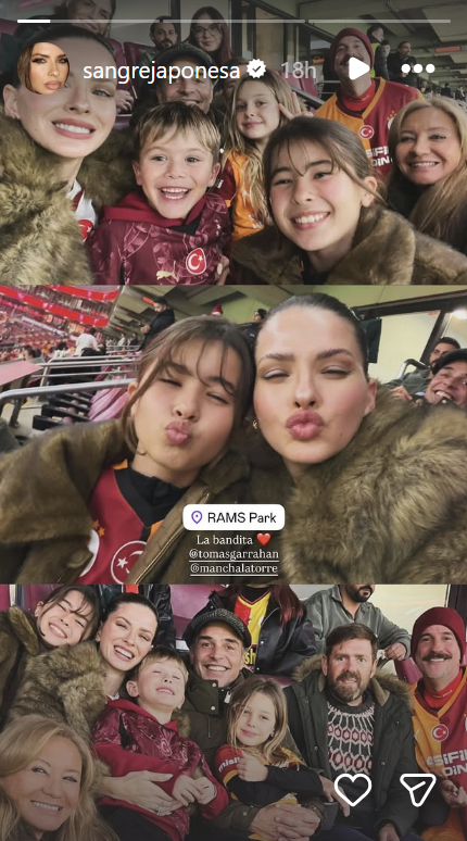 De las historias de Instagram de Eugenia "la China" Suárez | Instagram/sangrejaponesa