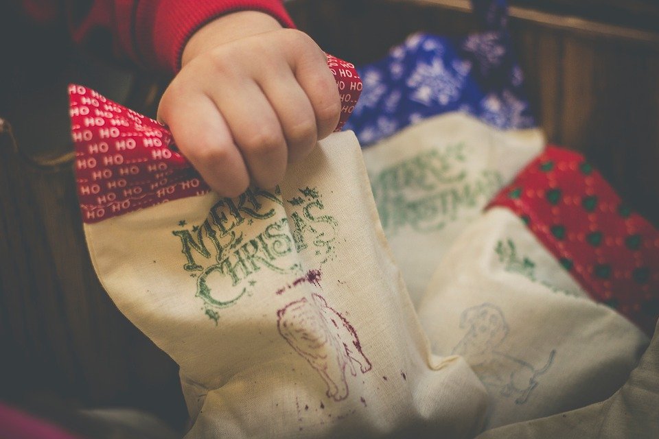 Calcetines de Navidad. | Foto: Pixabay