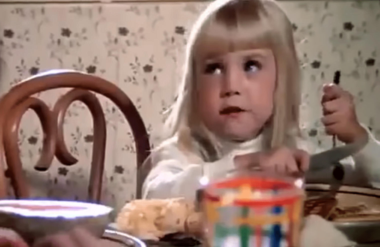 Heather O'Rourke en "Poltergeist", 1982. | Foto: YouTube/Movieclips Classic Trailers