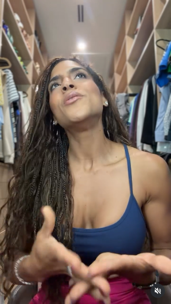 Francisca Lachapel durante su descargo tras recibir críiticas por su físico | Fuente: Instagram/francisca