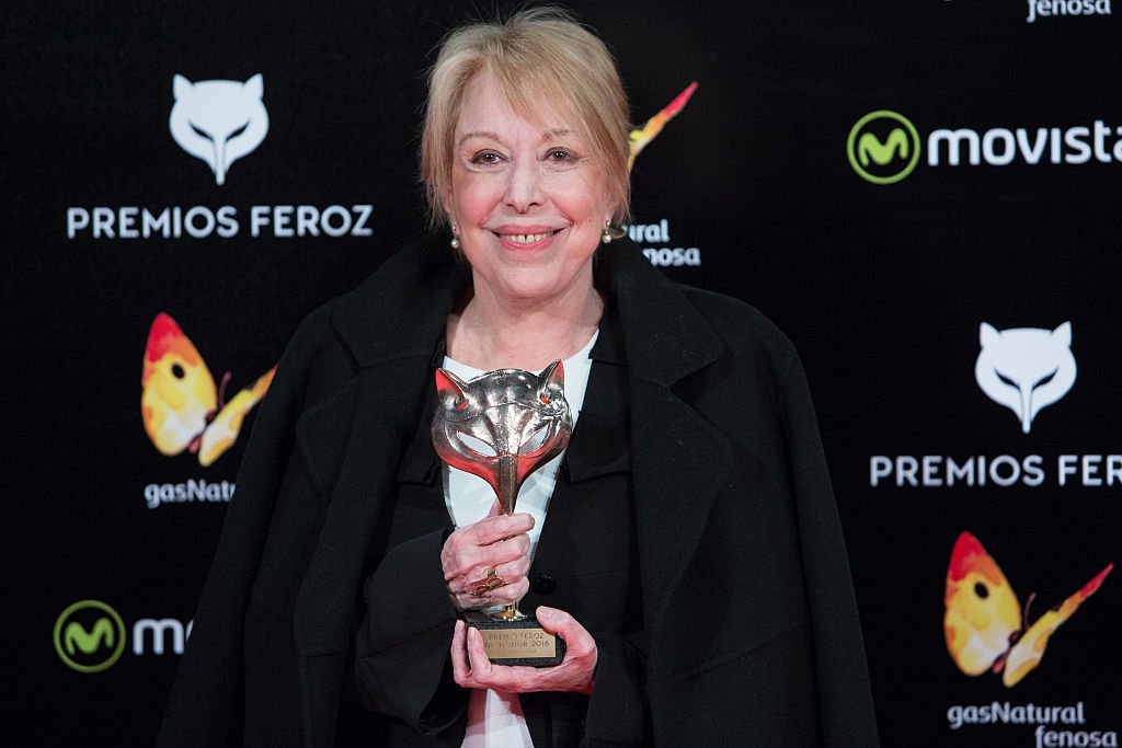 Rosa Maria Sarda asiste a la rueda de prensa de los Premios Feroz 2016 el 19 de enero de 2016 en Madrid, España. | Foto: Getty Images