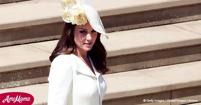 Kate Middleton no usó un vestido reciclado para la boda de Harry y Meghan y aquí está la prueba