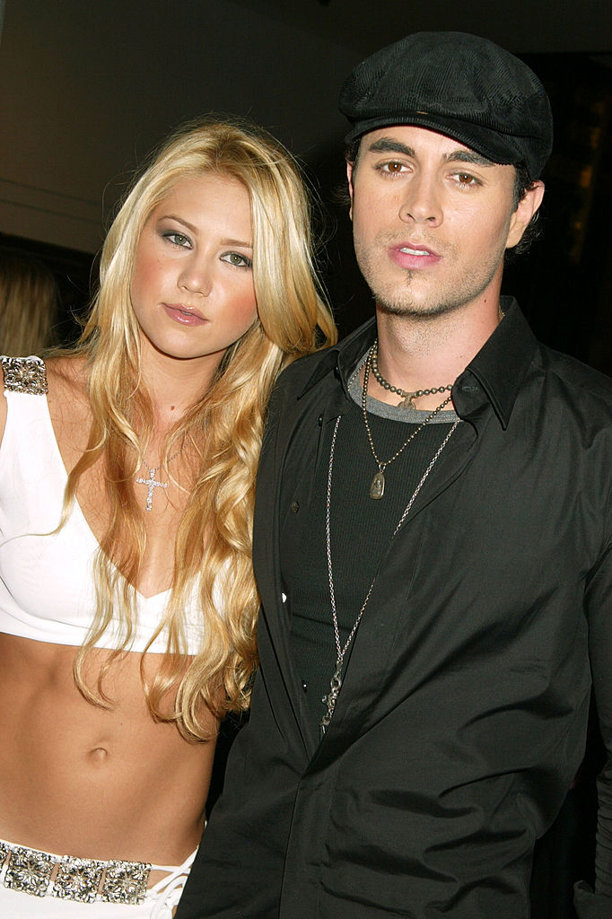 Anna Kournikova y Enrique Iglesias en 2003. | Foto: Getty Images