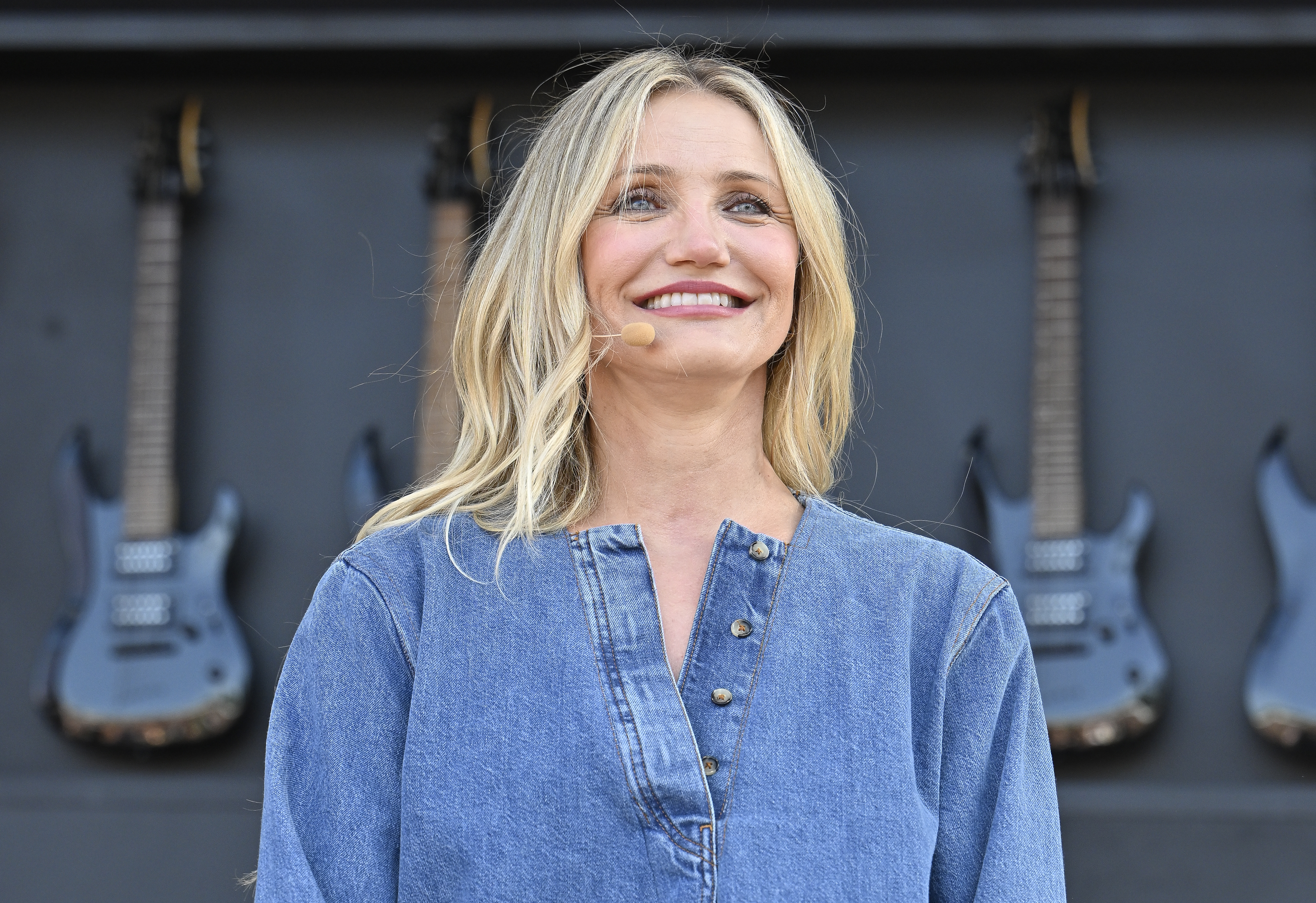 Cameron Diaz asiste al Escenario Culinario en el Día 1 de BottleRock Napa Valley en Napa Valley Expo el 24 de mayo de 2024, en Napa, California. | Fuente: Getty Images