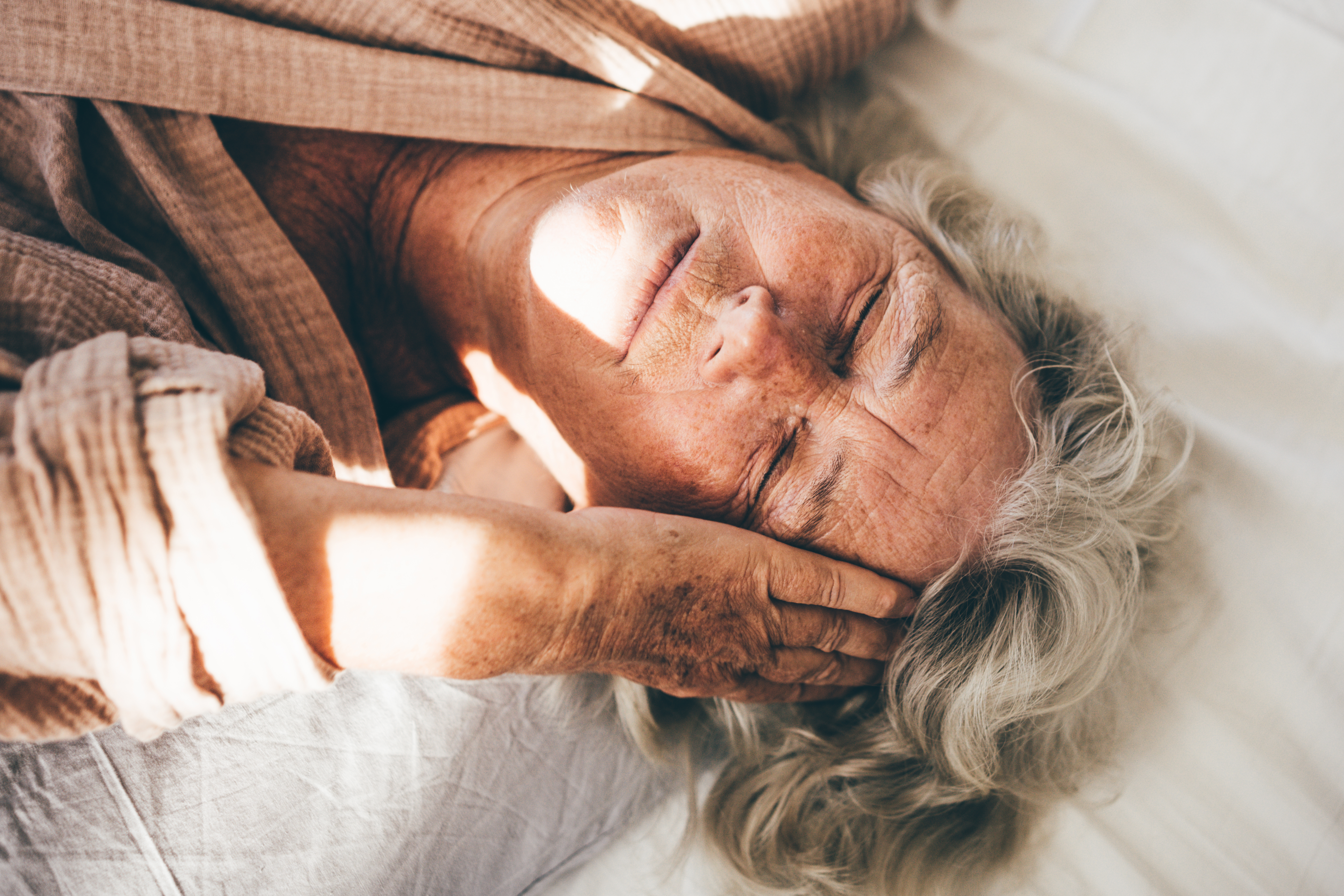 Anciana durmiendo | Foto: Getty Images