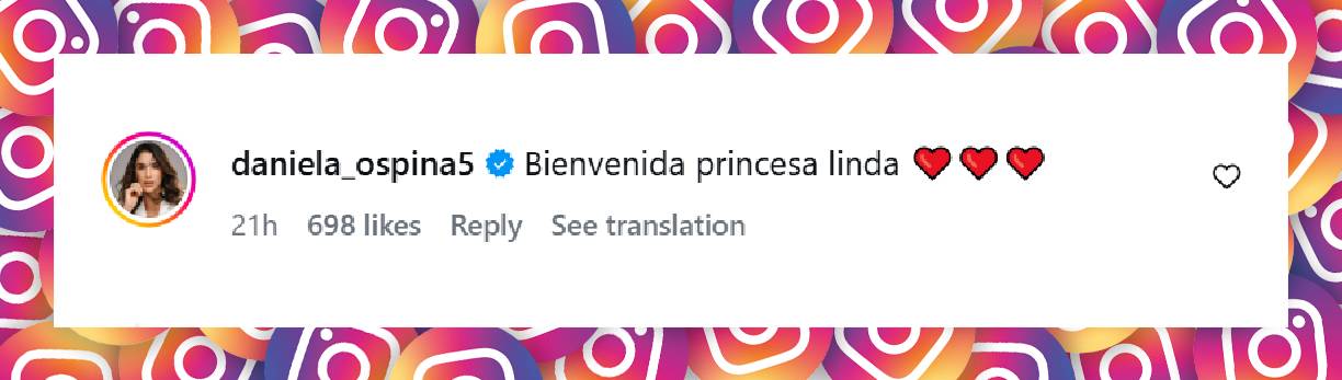 Comentario de una usuaria | Fuente: Instagram/nadiaferreira