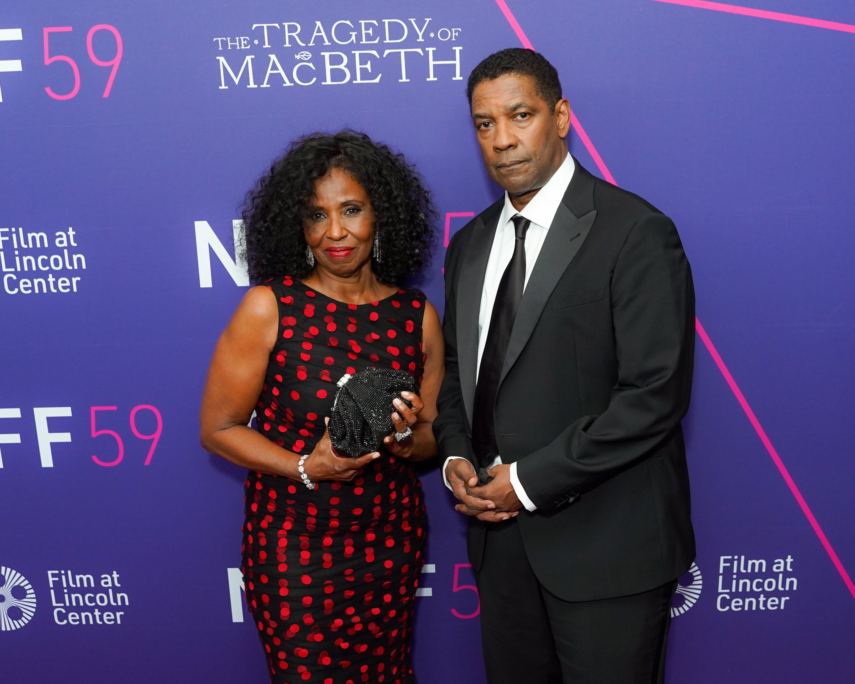 Pauletta y Denzel Washington asisten a la noche de apertura del 59º Festival de Cine de Nueva York - La tragedia de Macbeth en Alice Tully Hall, Lincoln Center el 24 de septiembre de 2021, en la ciudad de Nueva York. | Foto: Getty Images