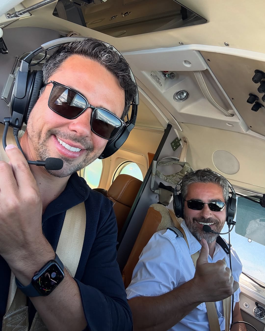 Márcio Carpena, piloto del avión siniestrado. | Foto: Instagram/carpena