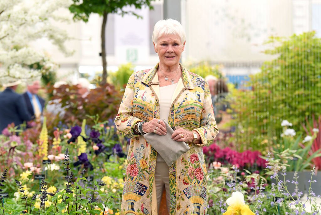 Judi Dench en el ‘Chelsea Flower Show’, el 20 de mayo de 2019 en Londres, Inglaterra. | Foto: Getty Images