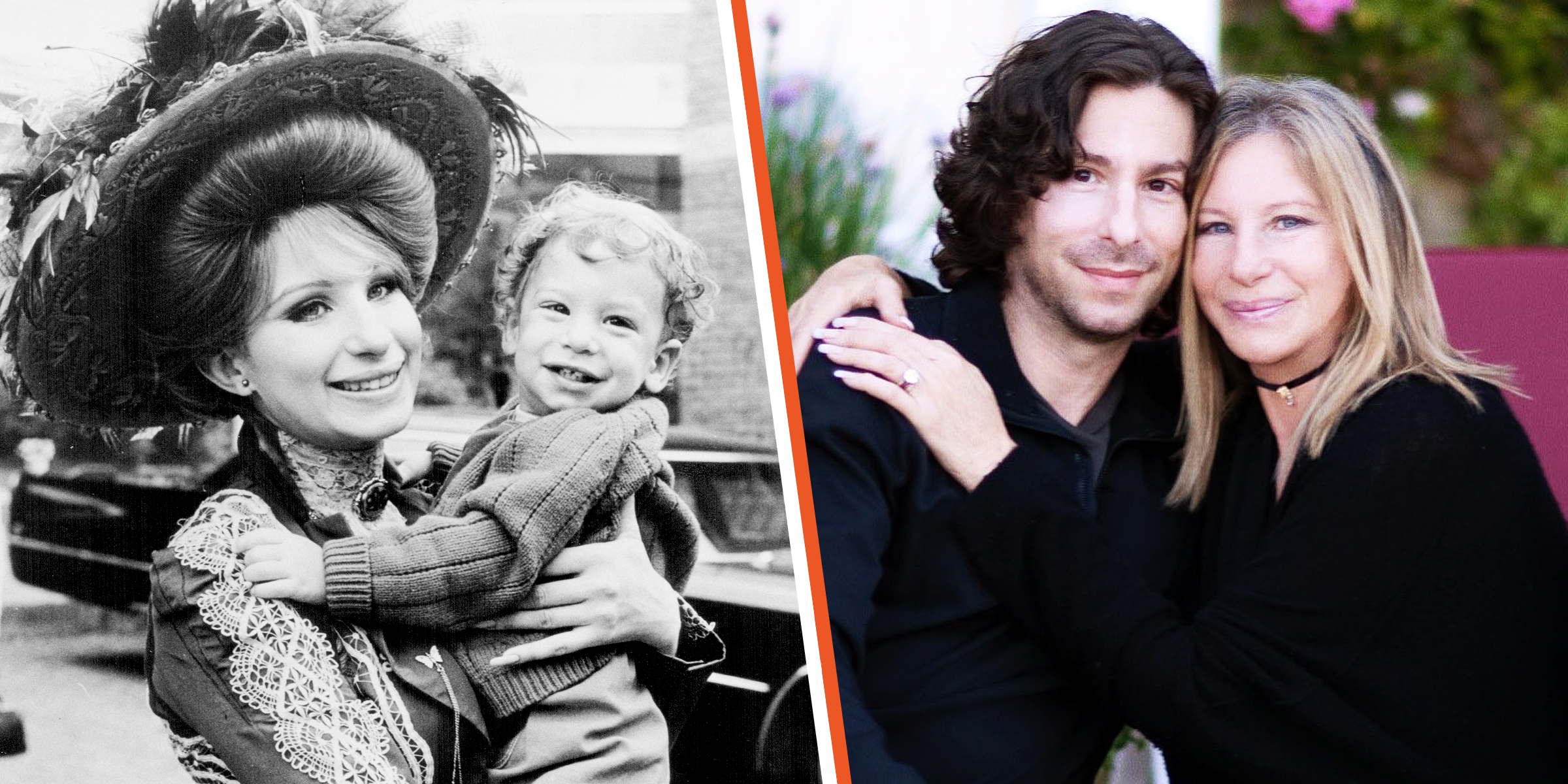 Barbra Streisand y Jason Gould | Foto: Getty Images | Instagram.com/barbrastreisand