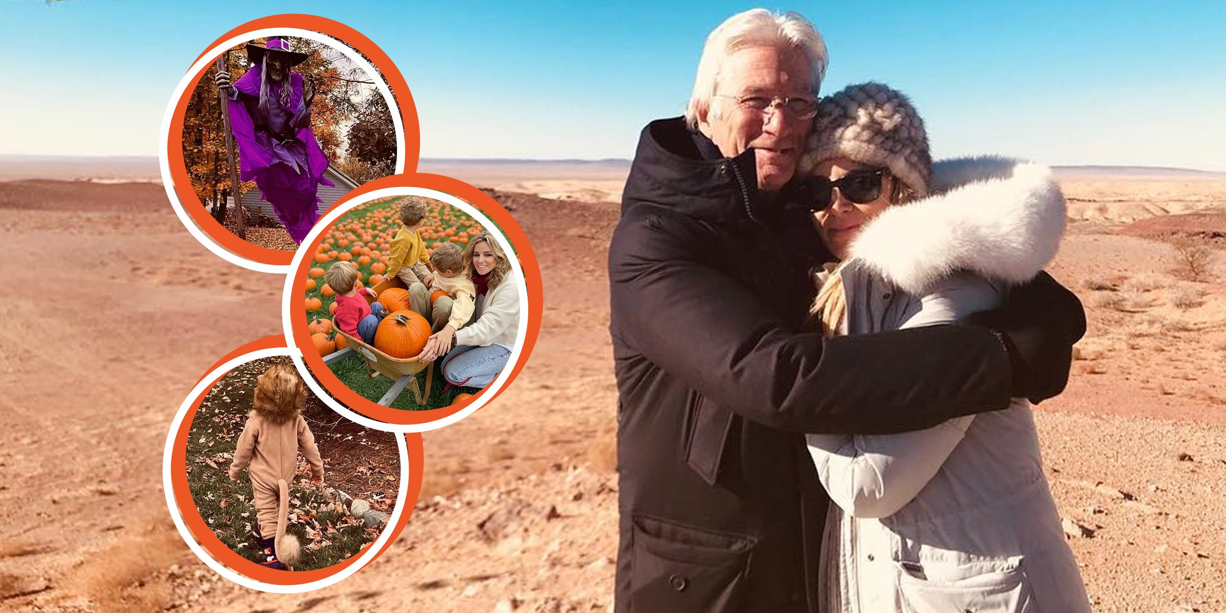 Richard Gere y su esposa Alejandra Silva | Sus hijos en Halloween | Foto: Instagram.com/alejandragere