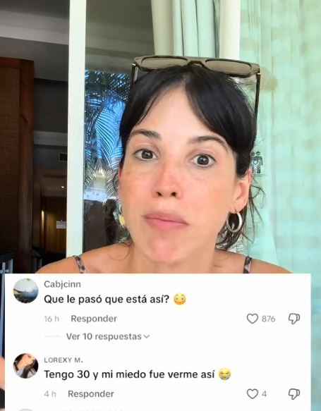 Del video publicado por Cande Molfese | Fuente: TikTok/candee.molfese