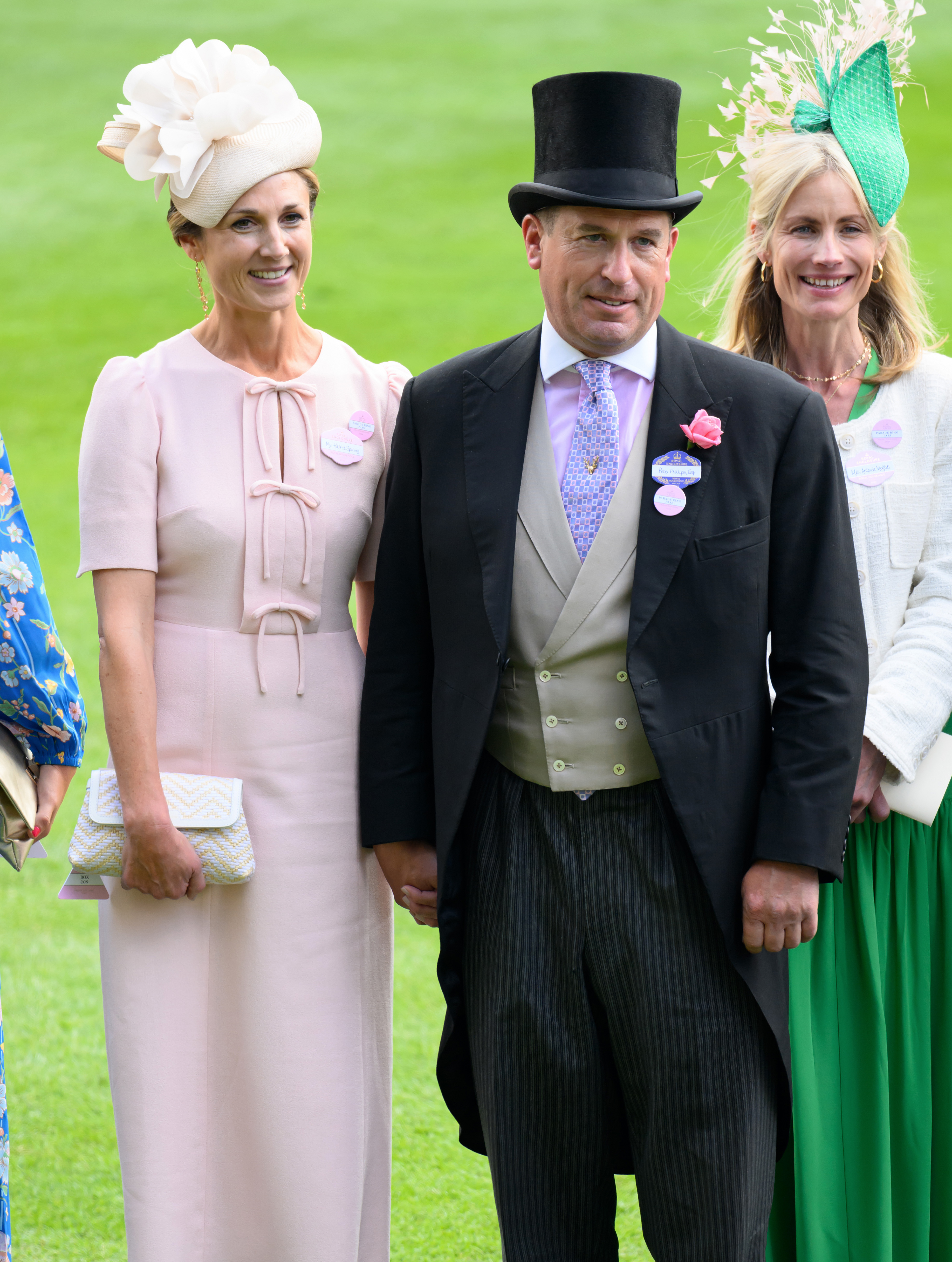 Harriet Sperling y Peter Phillips en el cuarto día del Royal Ascot 2024 en el hipódromo de Ascot el 21 de junio de 2024 en Ascot, Inglaterra | Fuente: Getty Images