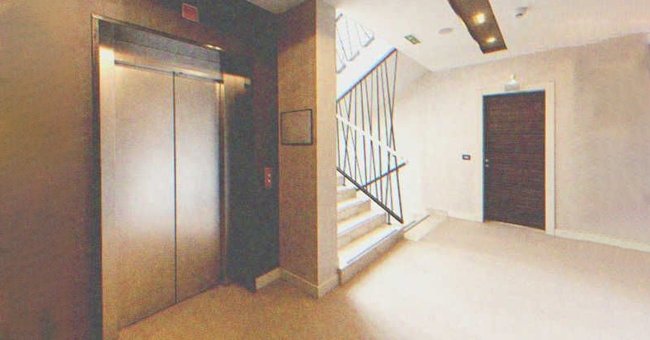 Pasillo de edificio y ascensor. | Foto: Shutterstock