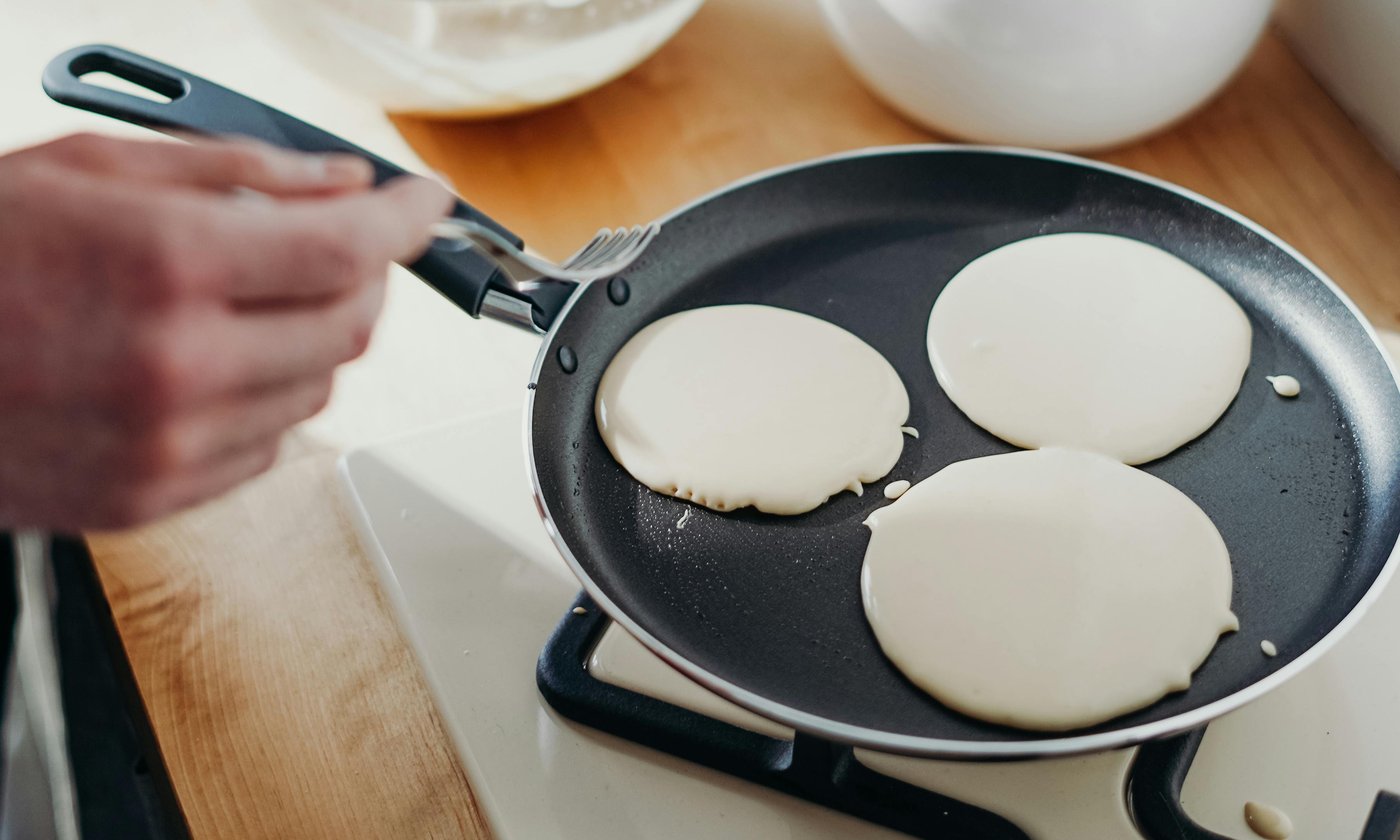 Preparando tortitas | Fuente: Pexels