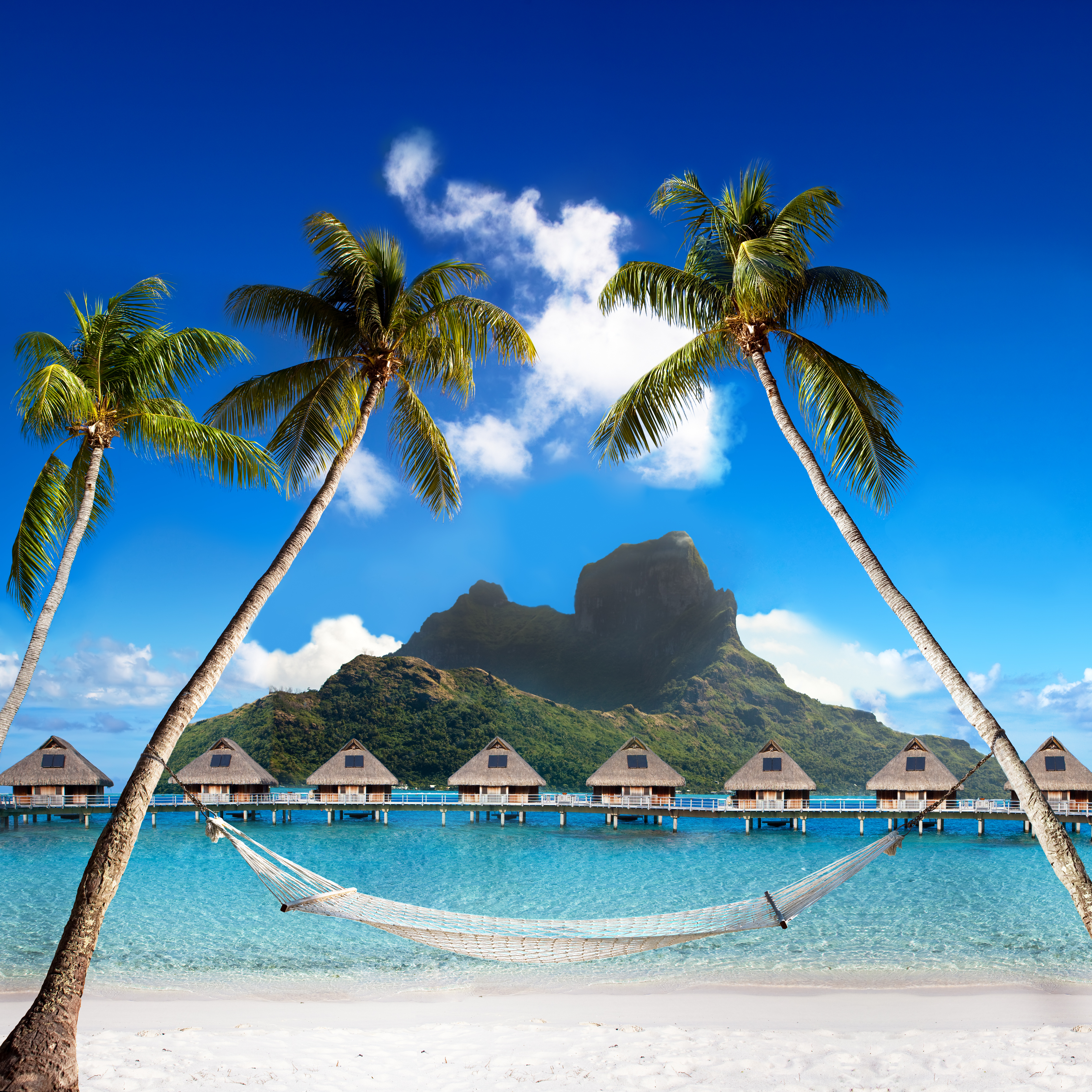 Complejo turístico en Bora Bora | Foto: Shutterstock