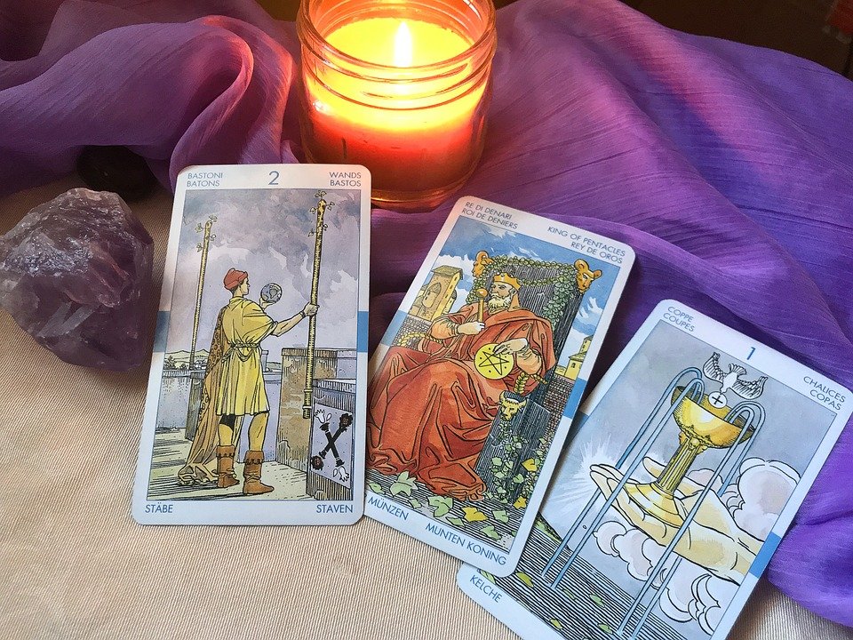 Cartas del tarot │Imagen tomada de: Pixabay