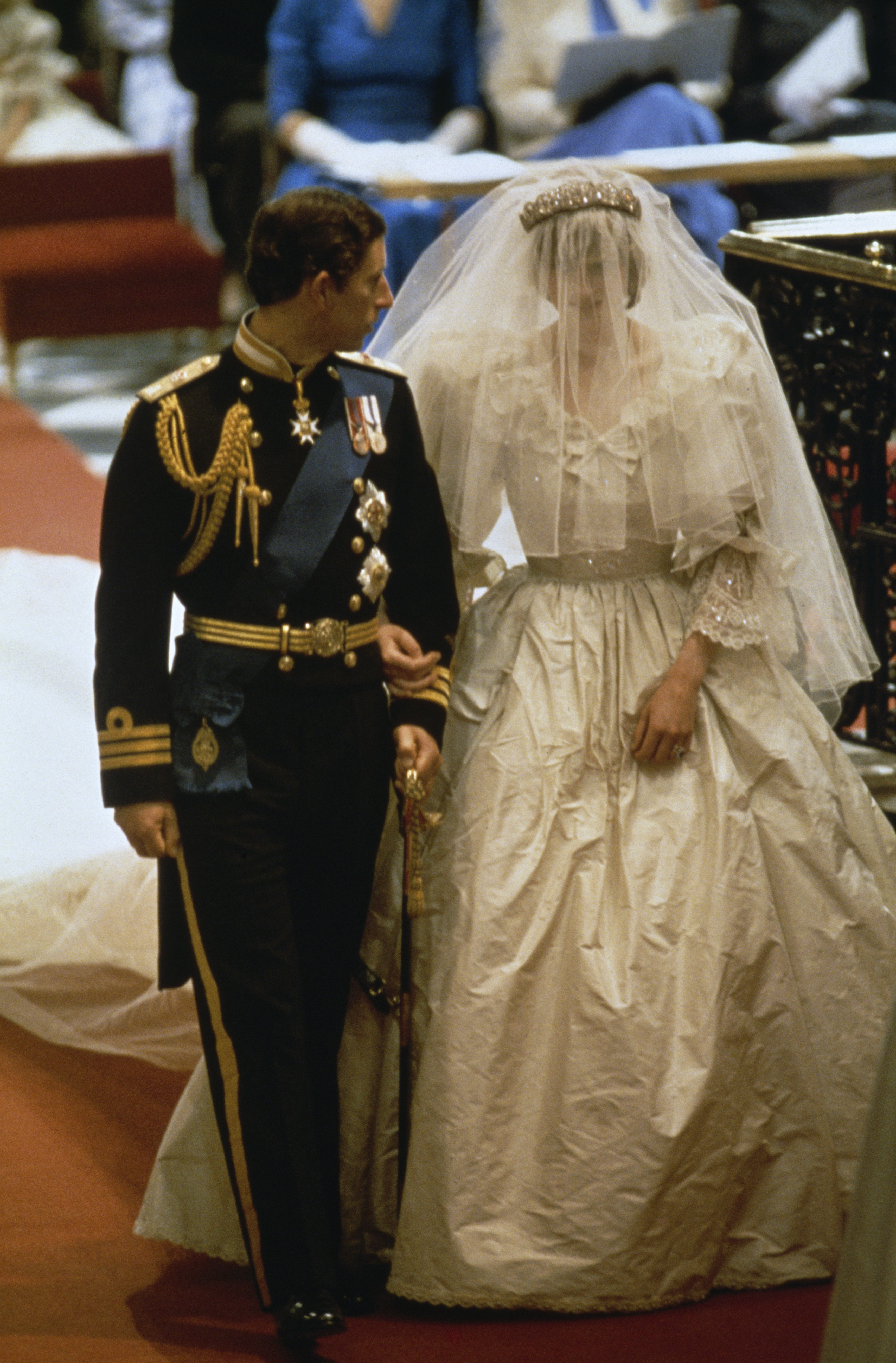 La boda del príncipe Charles y lady Diana Spencer en la Catedral de San Pablo el 29 de julio de 1981, en Londres, Inglaterra. | Fuente: Getty Images