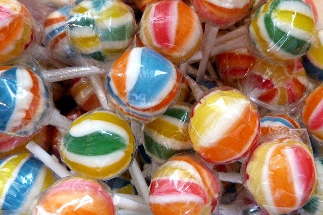 Paletas de dulces. │ Foto: Pixabay