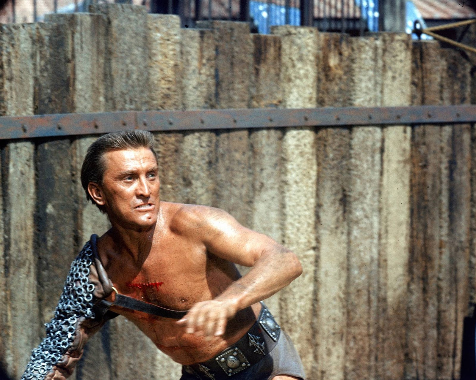 Kirk Douglas en la película "Espartaco" 1960. | Foto: Getty Images