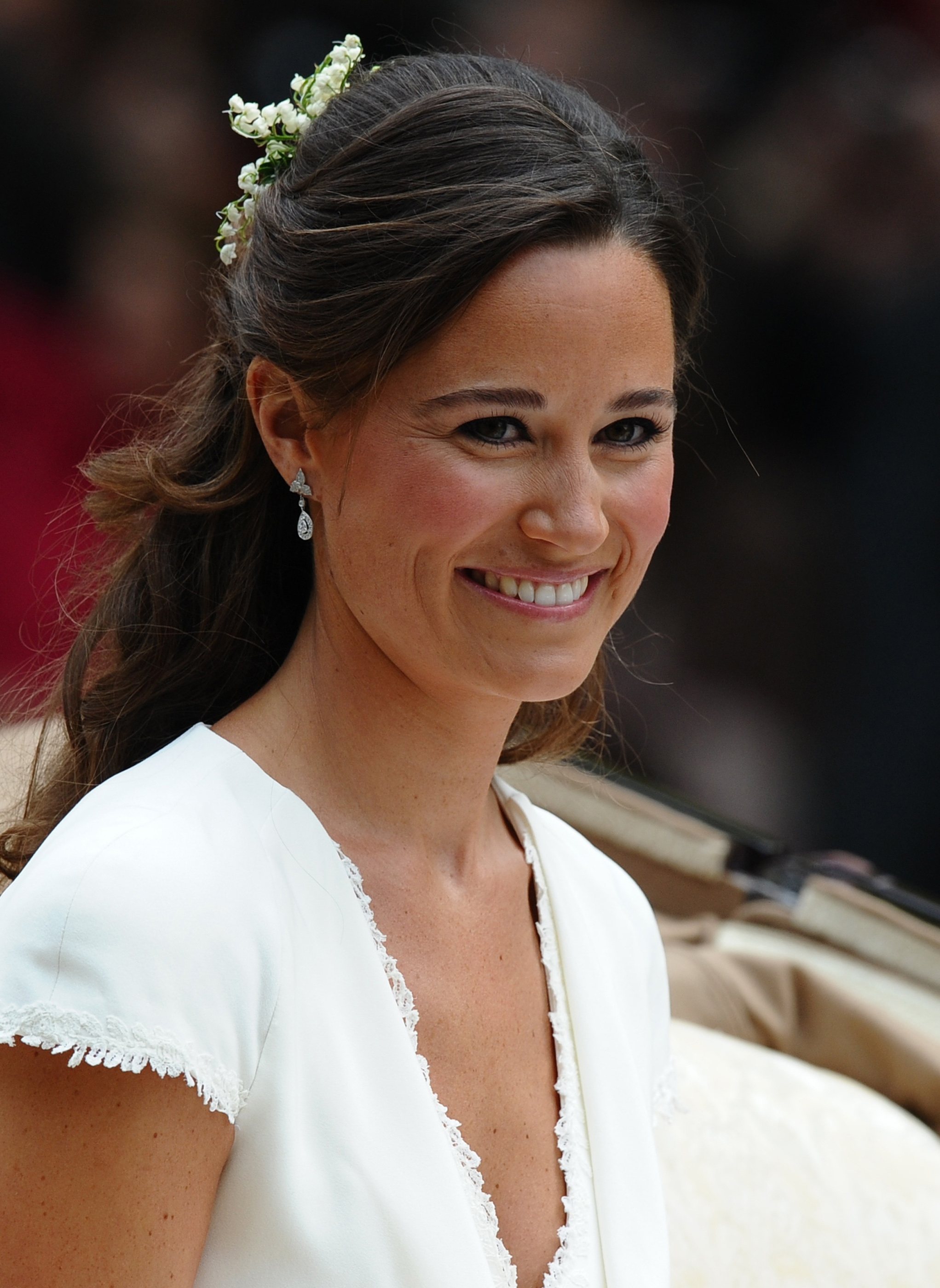 Pippa Middleton en la boda de los príncipes de Gales en Londres en 2011 | Fuente: Getty Images