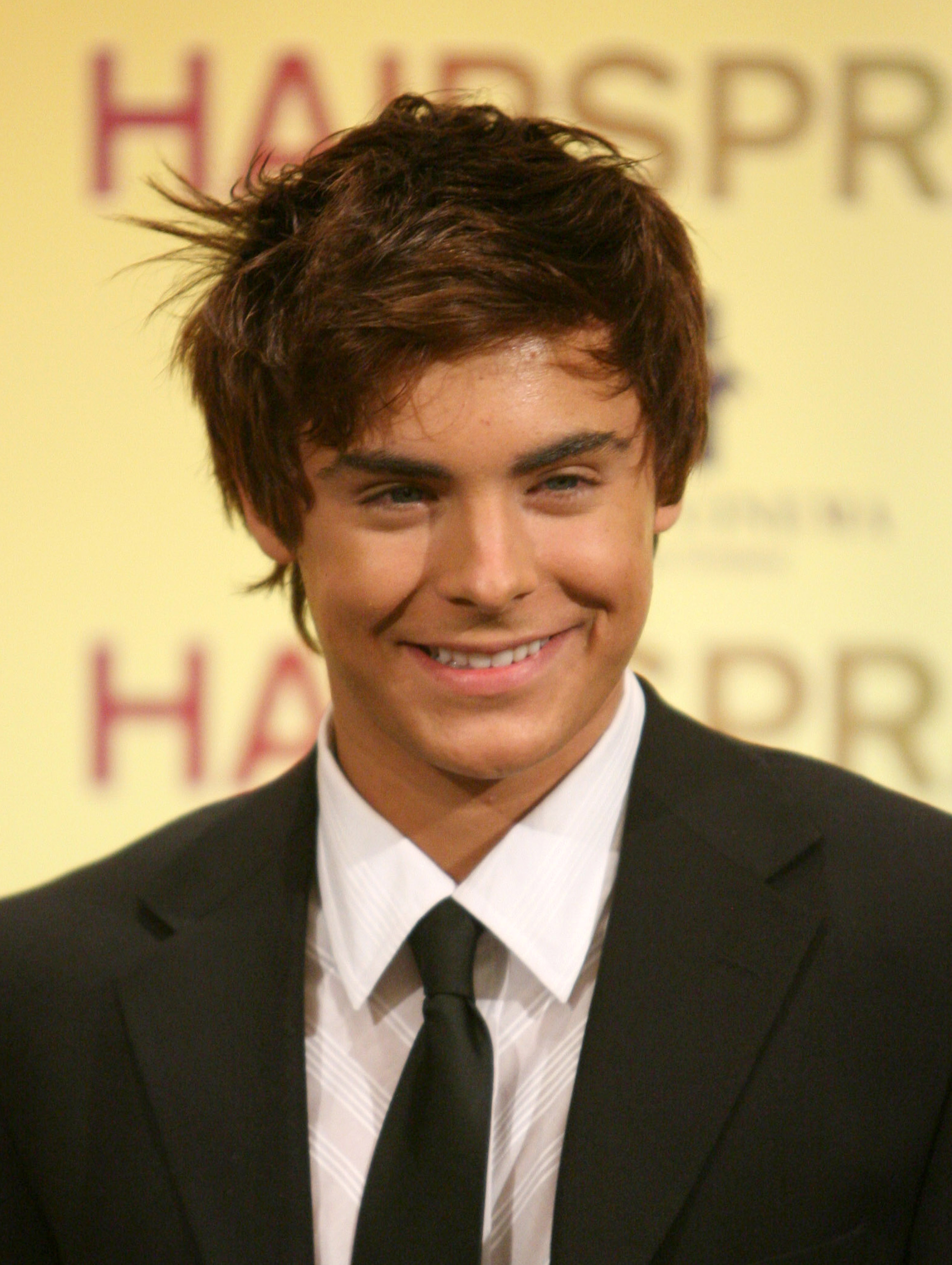 Zac Efron en la presentación de "Hairspray" el 15 de marzo de 2007 | Fuente: Getty Images