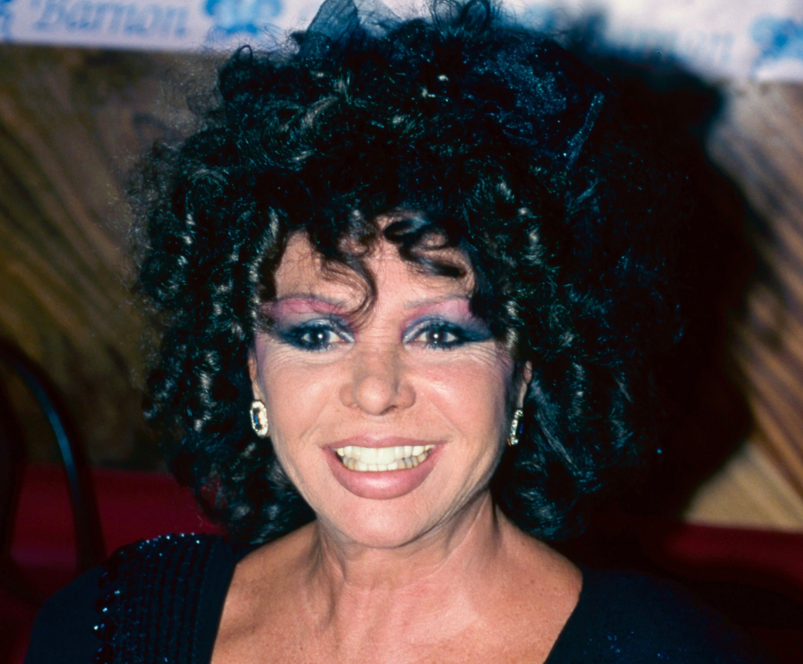 La actriz y cantante española Marujita Díaz, en Madrid, España. 1997. | Foto: Getty Images