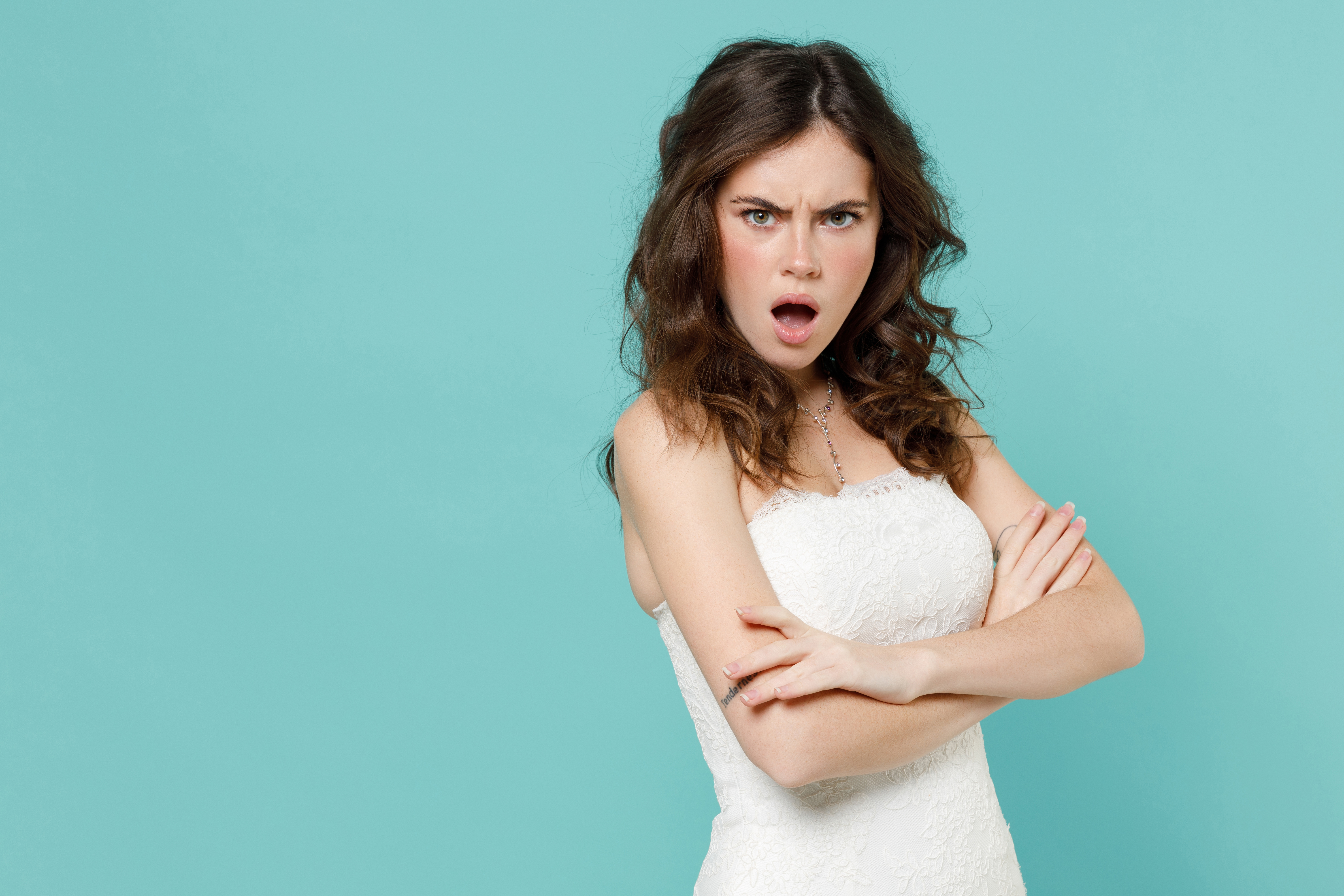 Una novia enfadada | Foto: Shutterstock