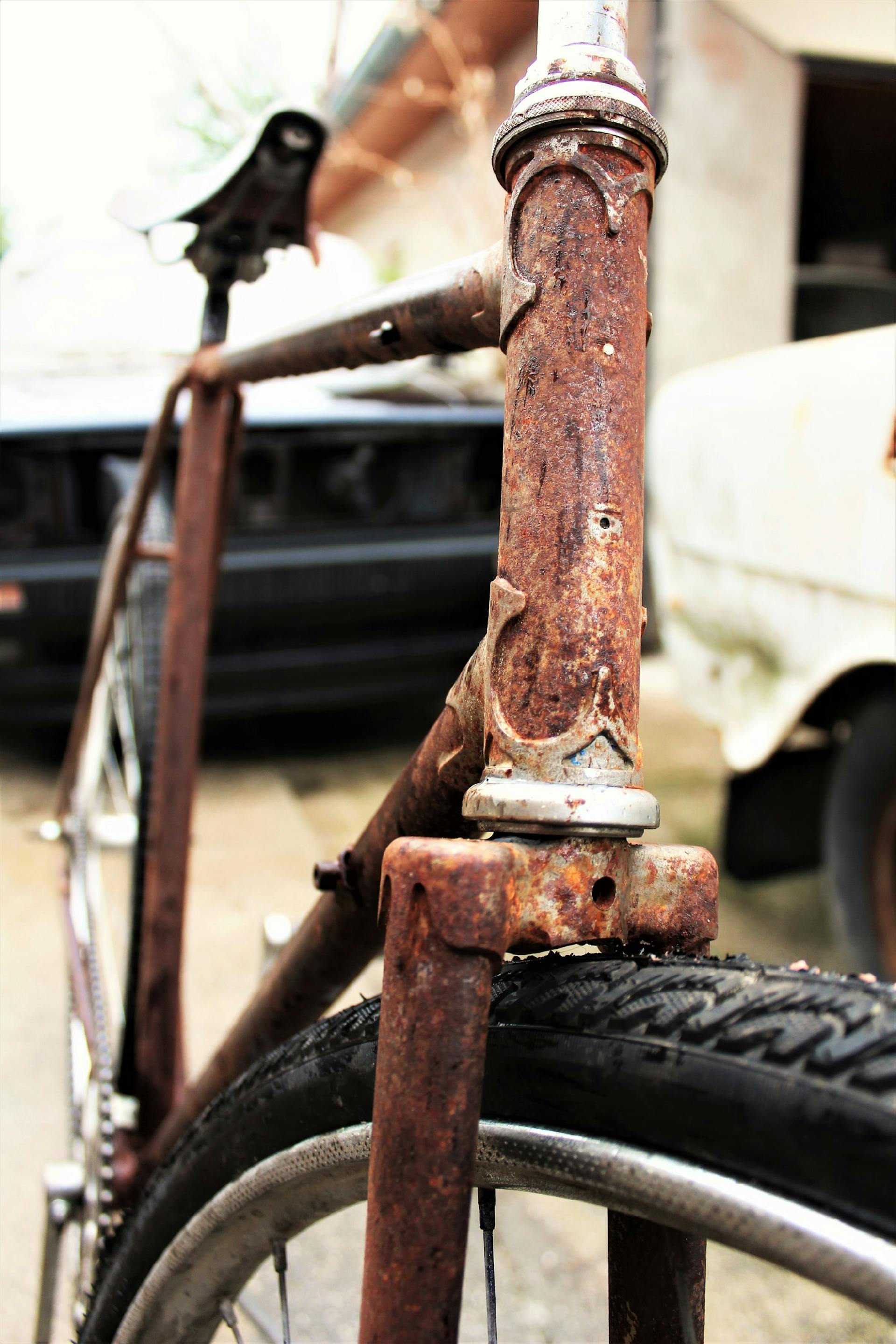 Una bicicleta oxidada | Fuente: Pexels