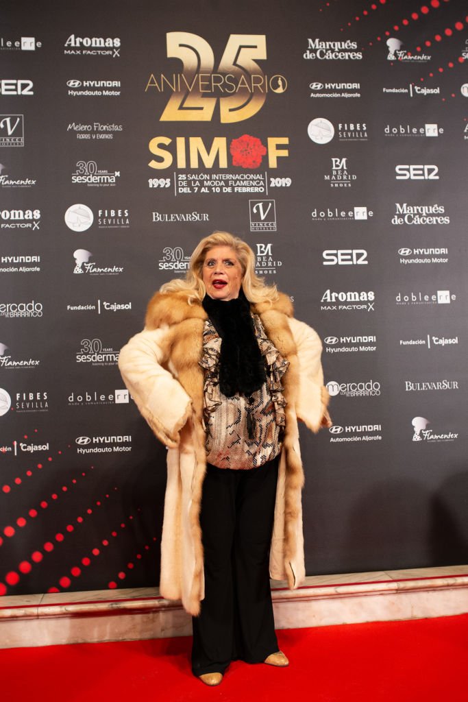 María Jiménez en la Gala SIMOF.| Fuente: Getty Images