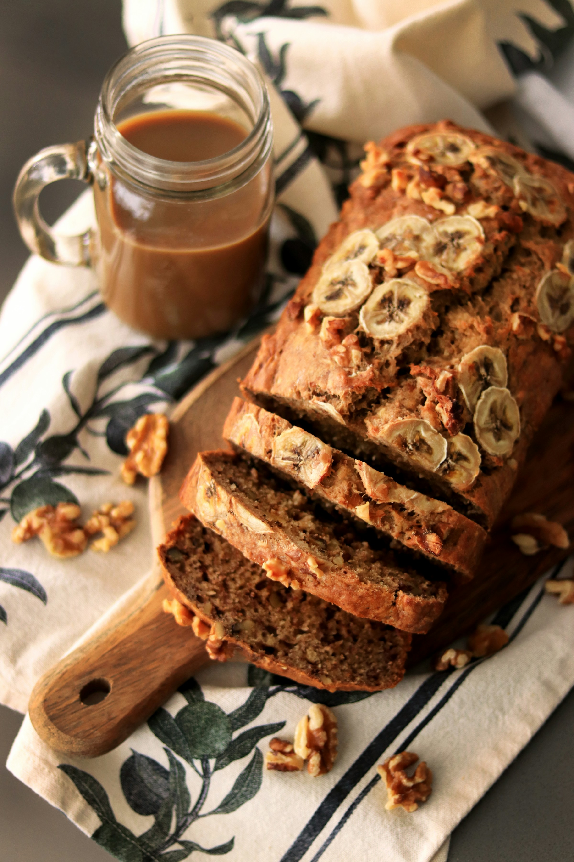 Rebanadas de pan de plátano | Fuente: Unsplash