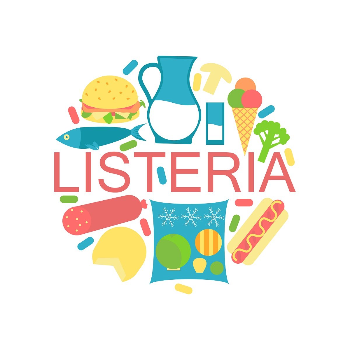 Alimentos que pueden estar contaminados de Listeria || Fuente: Shutterstock